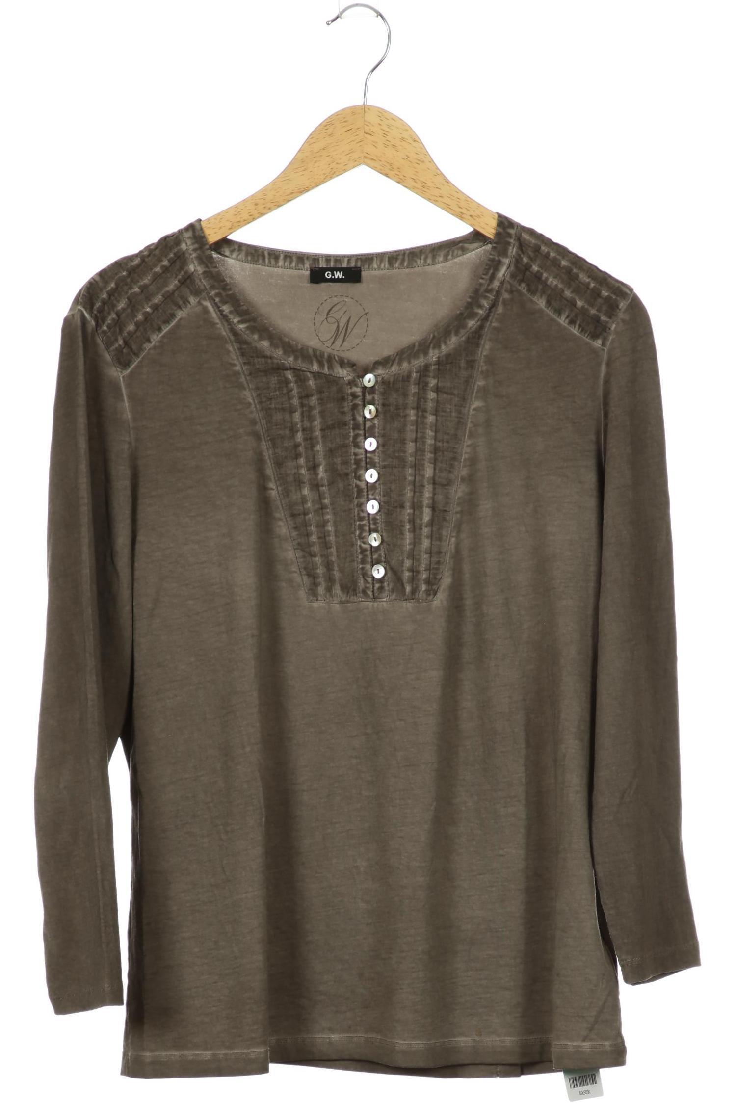 

Gerry Weber Damen Langarmshirt, grau, Gr. 44