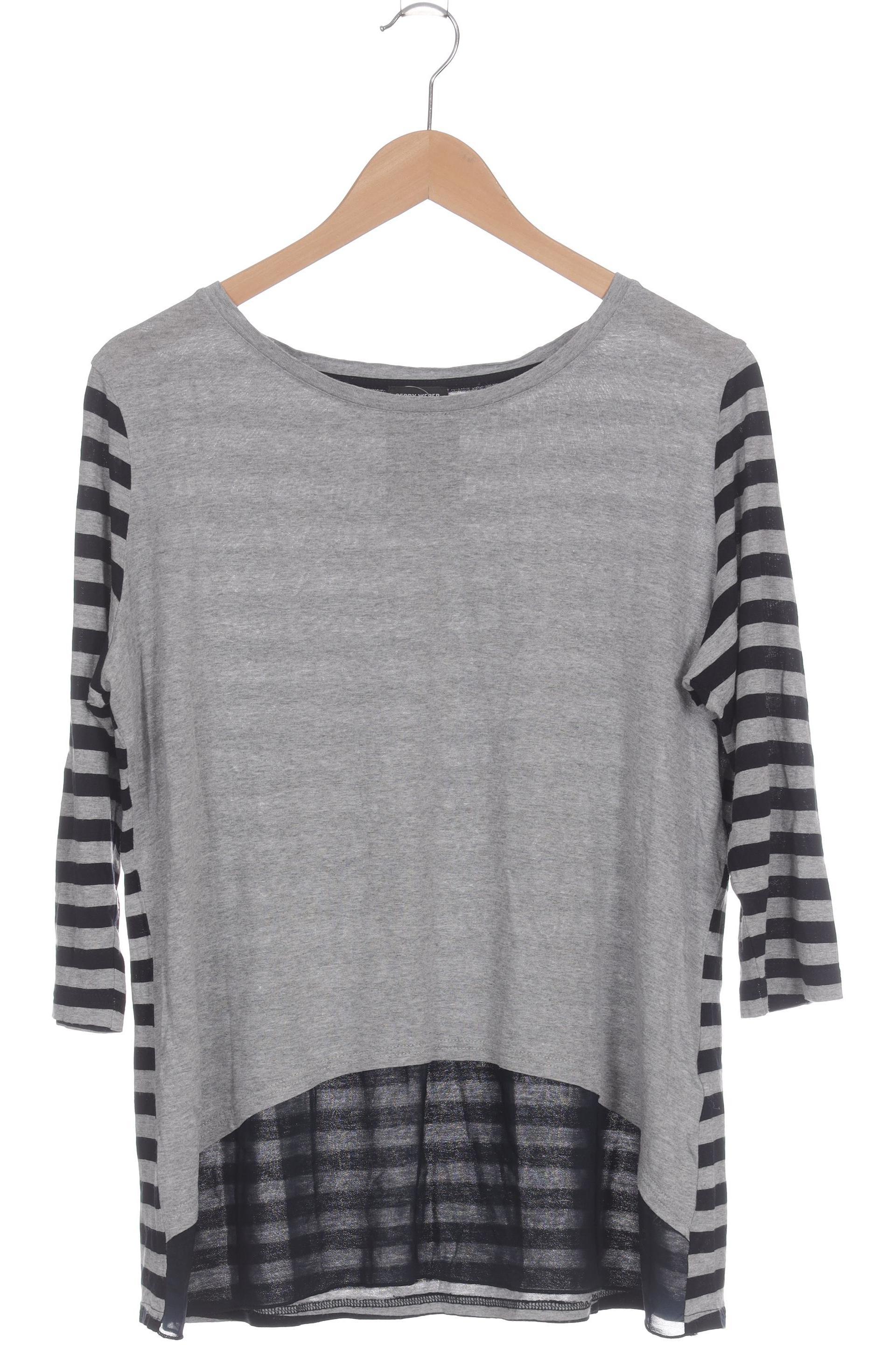 

Gerry Weber Damen Langarmshirt, grau, Gr. 44