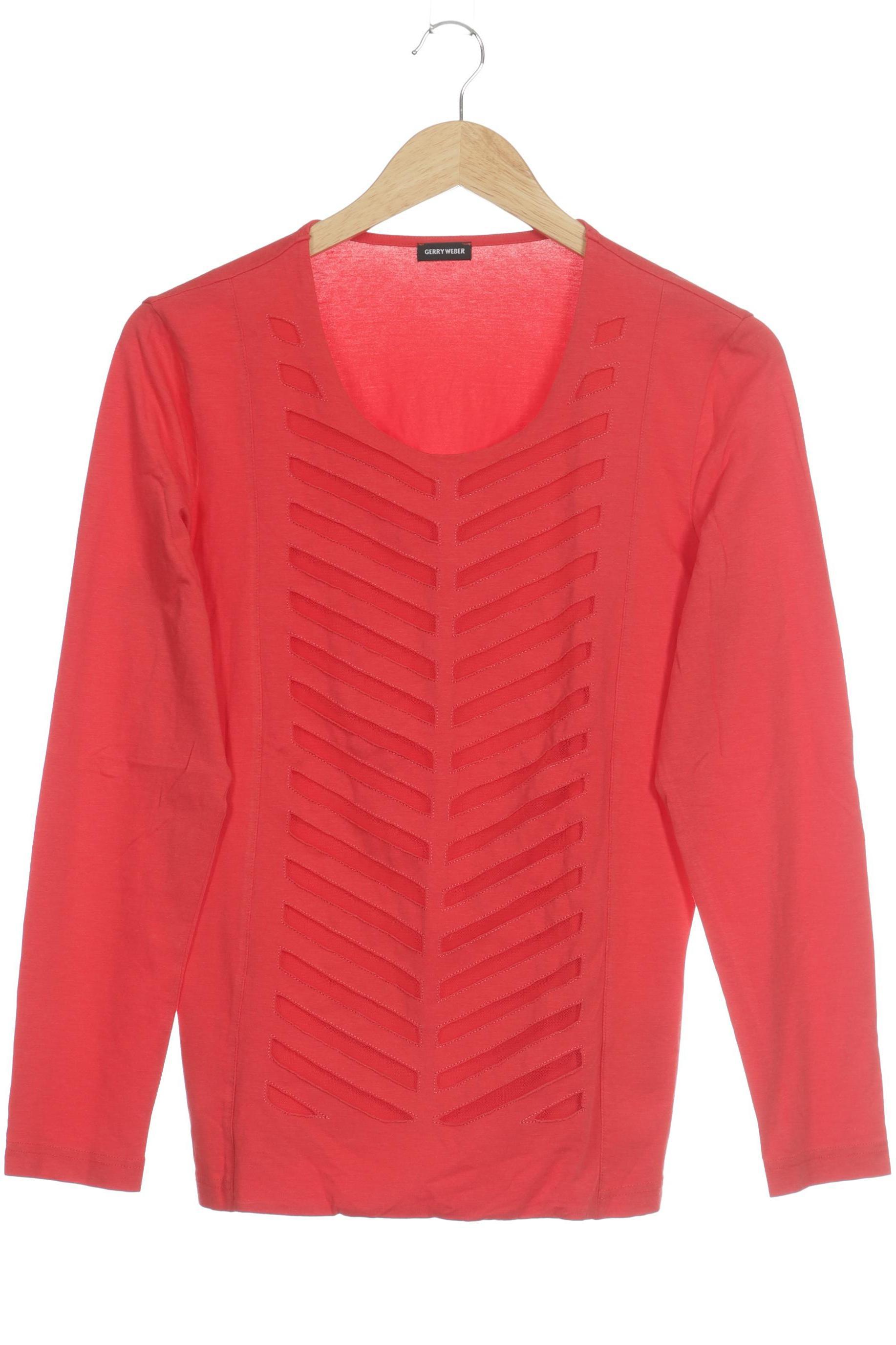 

Gerry Weber Damen Langarmshirt, rot, Gr.