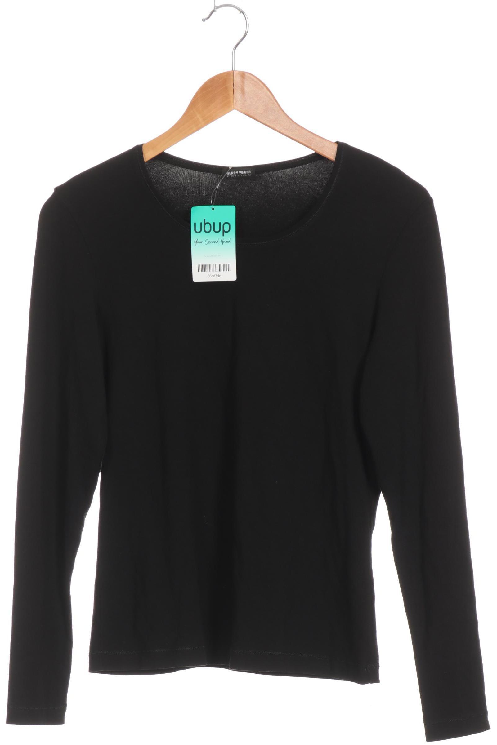 

Gerry Weber Damen Langarmshirt, schwarz, Gr.