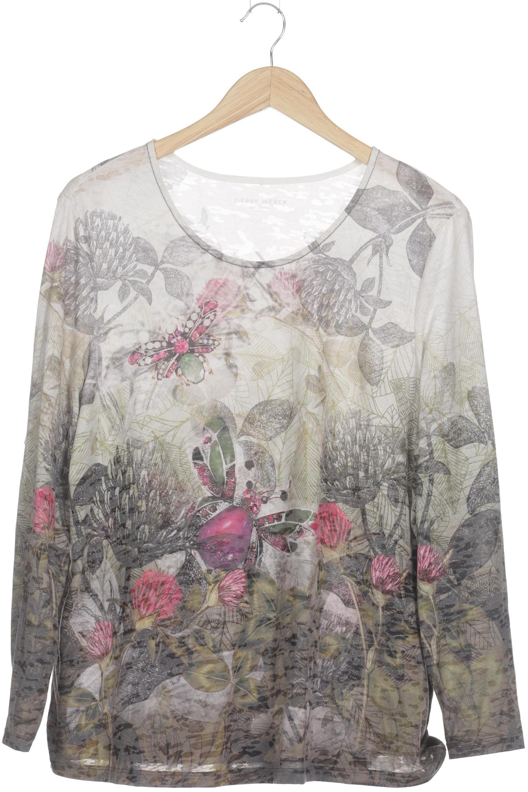 

Gerry Weber Damen Langarmshirt, grau, Gr. 48