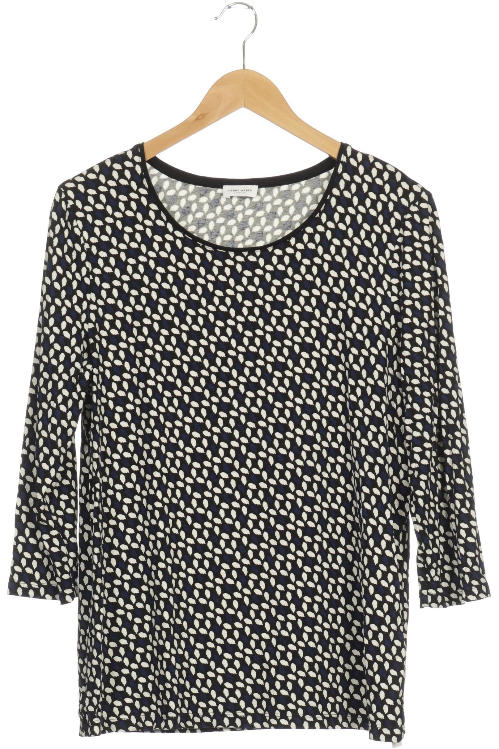 

Gerry Weber Damen Langarmshirt, schwarz, Gr.