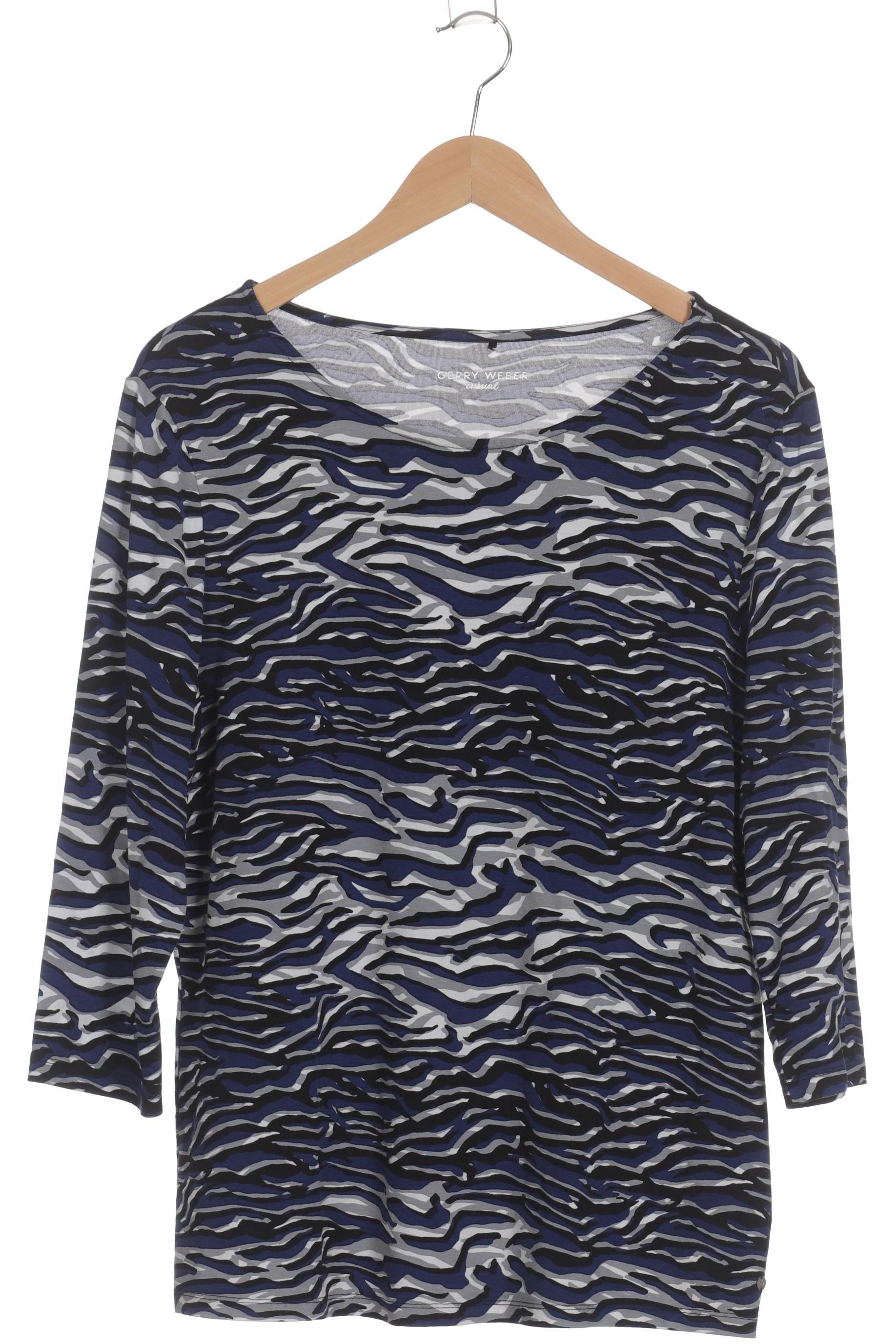 

Gerry Weber Damen Langarmshirt, blau, Gr.