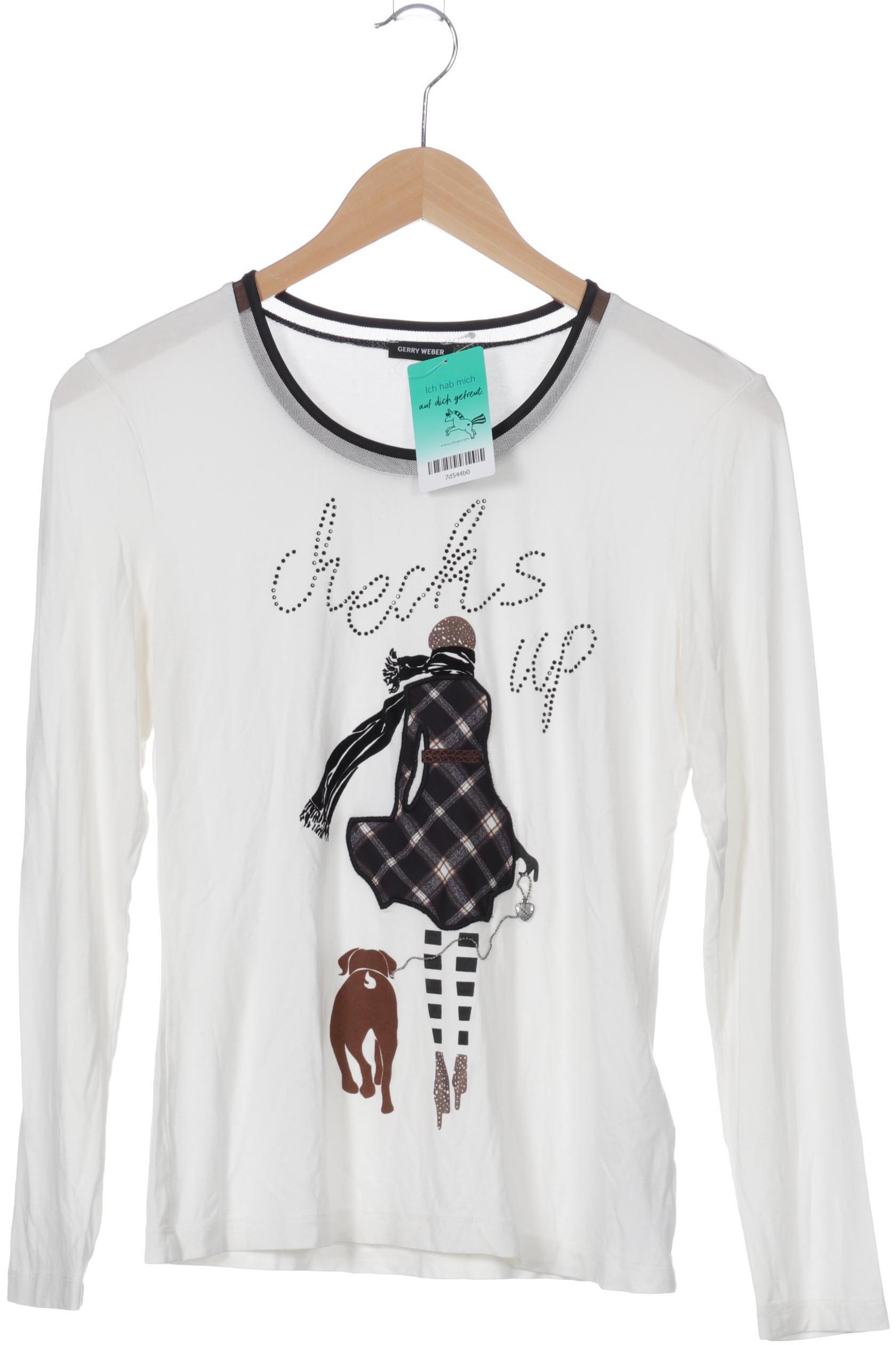 

Gerry Weber Damen Langarmshirt, beige, Gr. 36