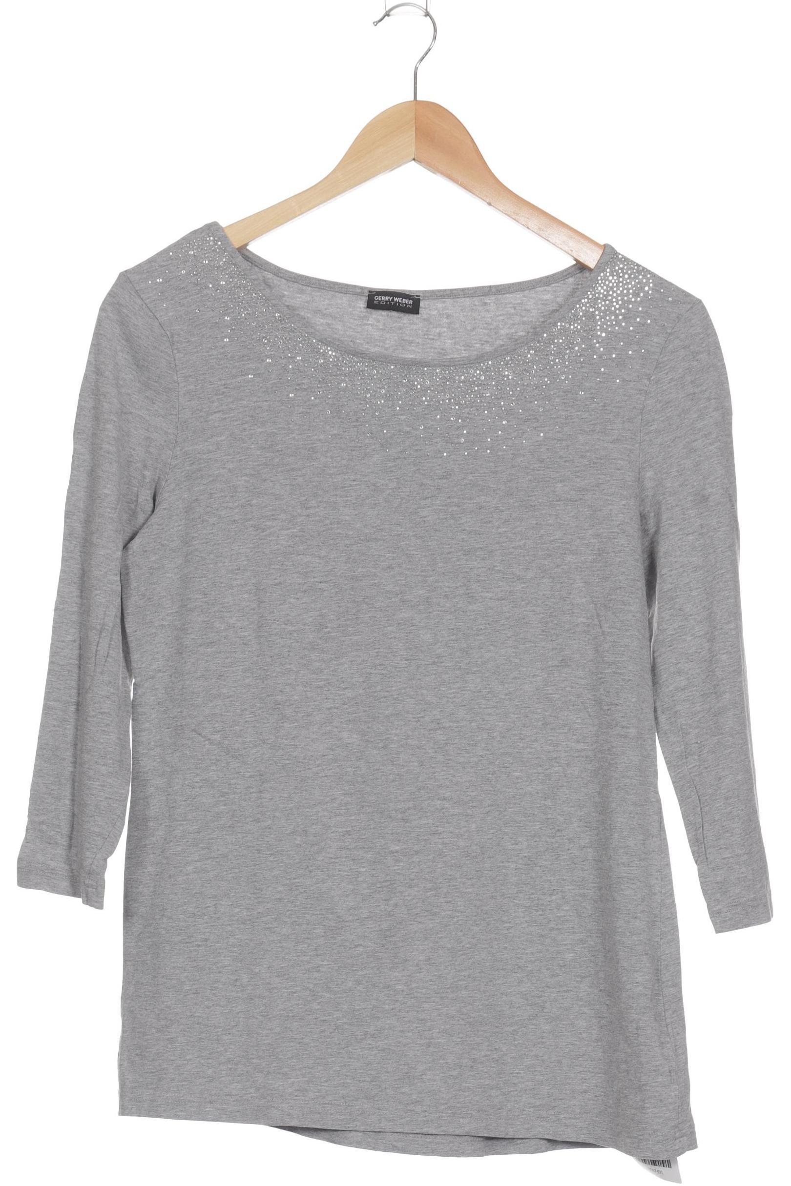 

Gerry Weber Damen Langarmshirt, grau, Gr. 38