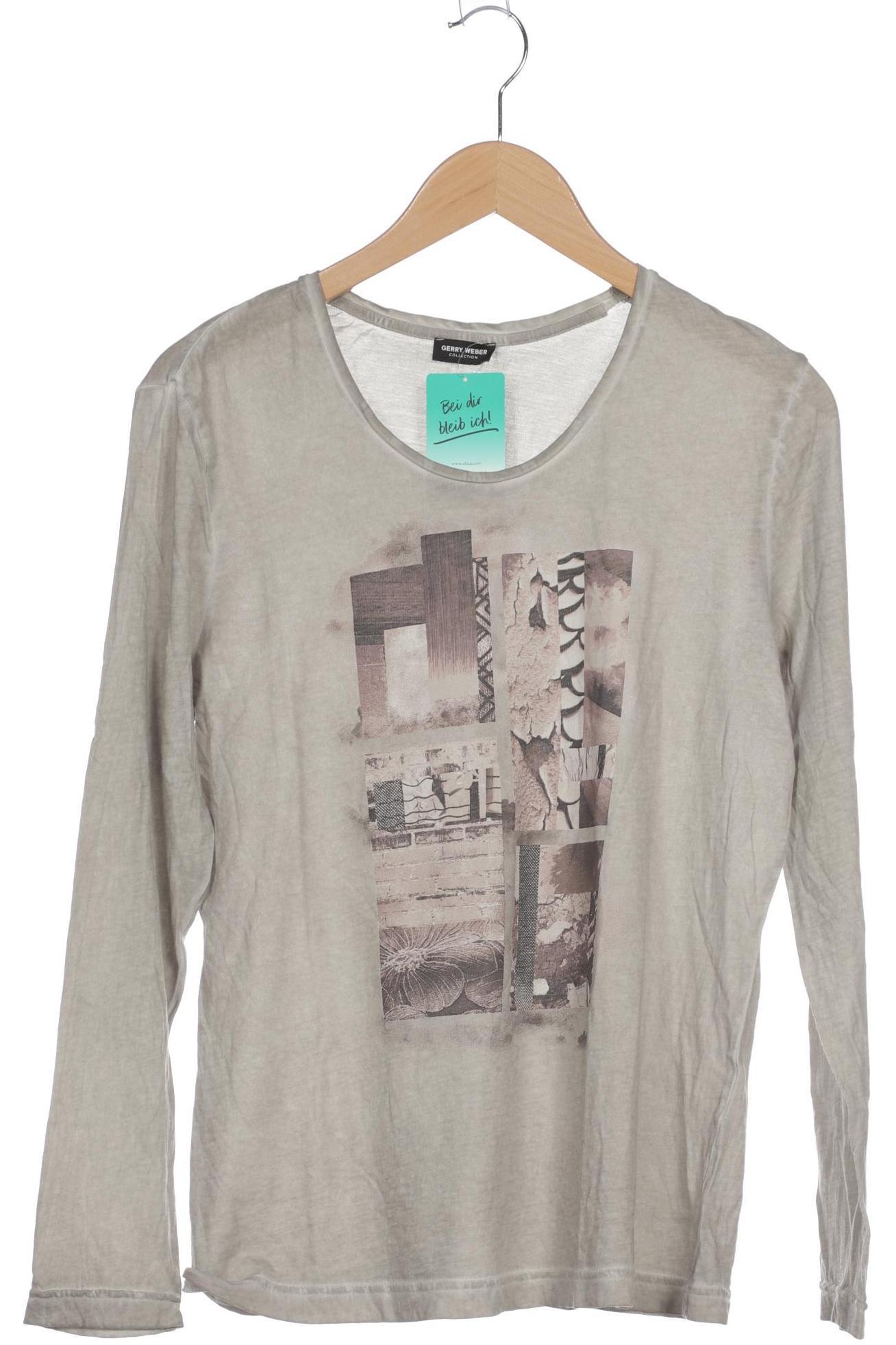 

Gerry Weber Damen Langarmshirt, grau, Gr.
