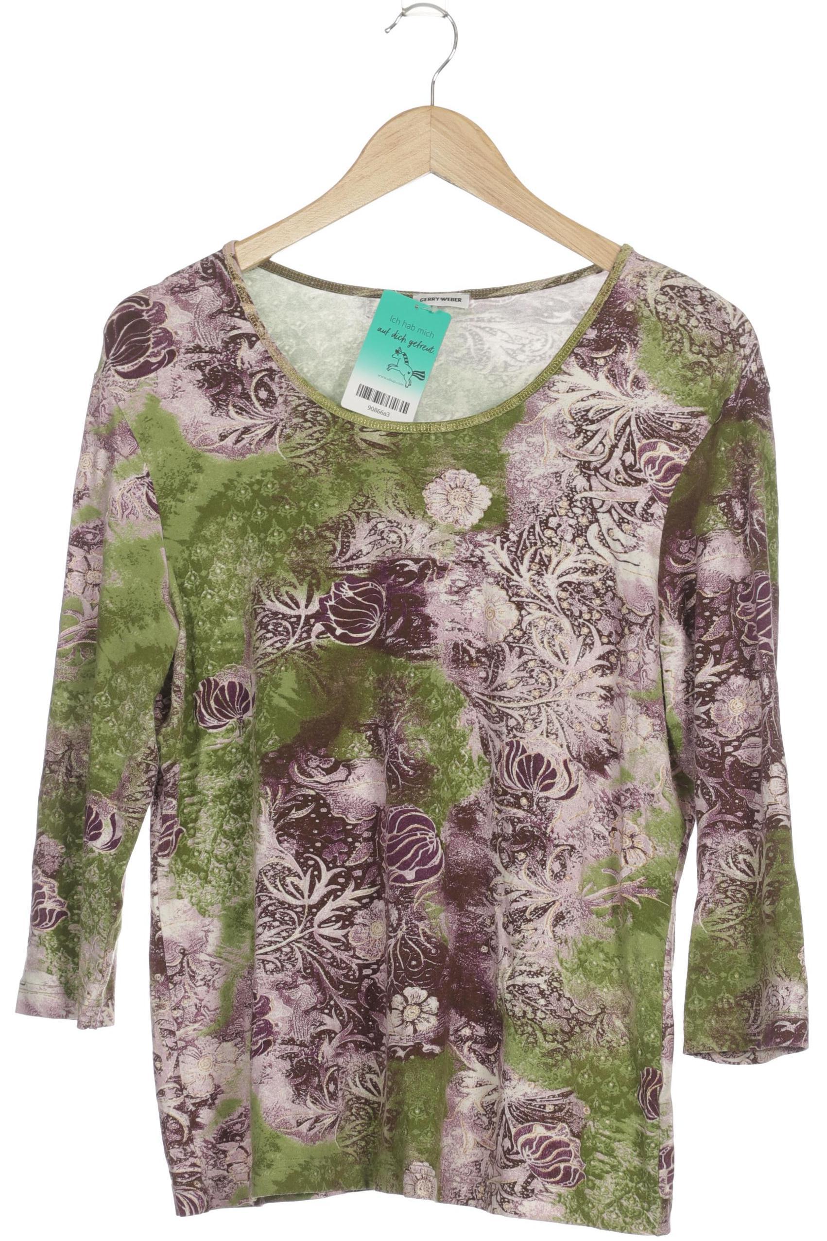 

Gerry Weber Damen Langarmshirt, grün, Gr. 42