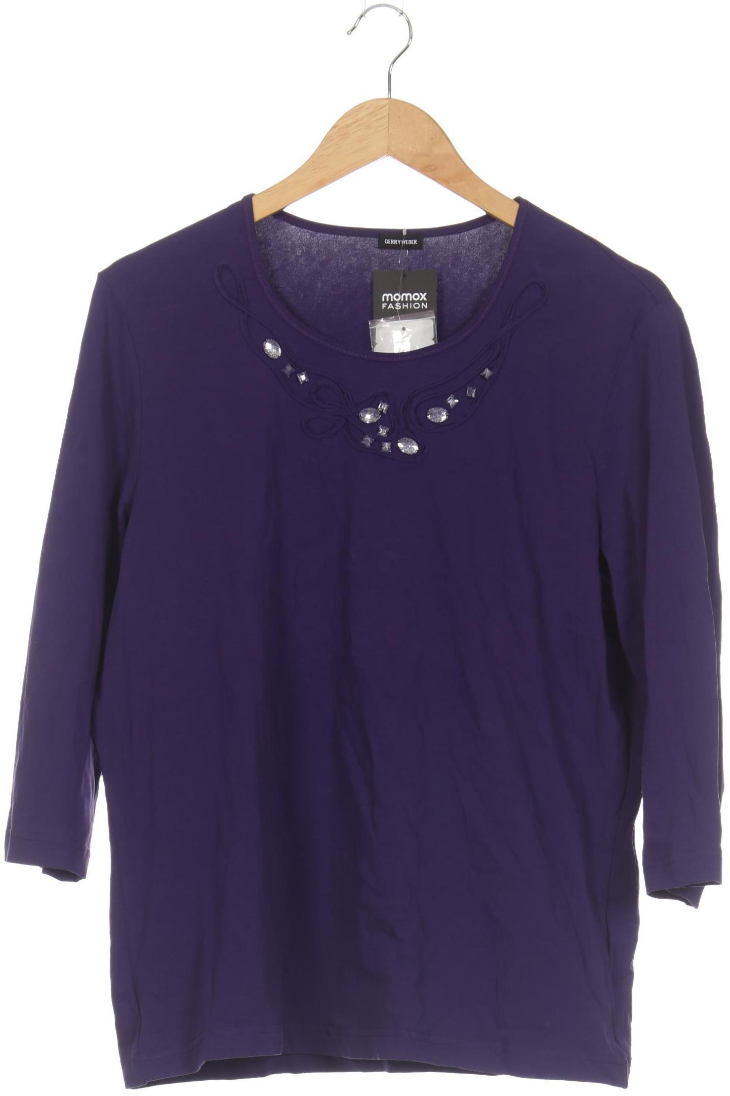

Gerry Weber Damen Langarmshirt, lila, Gr. 46