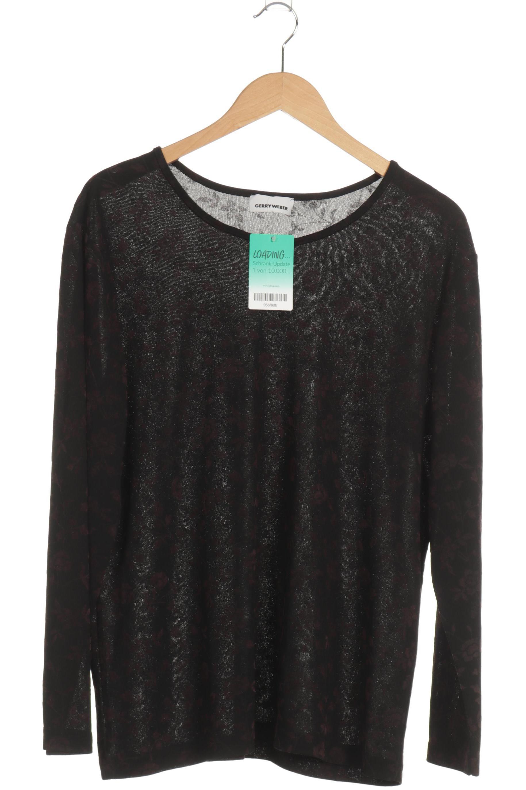 

Gerry Weber Damen Langarmshirt, schwarz, Gr.