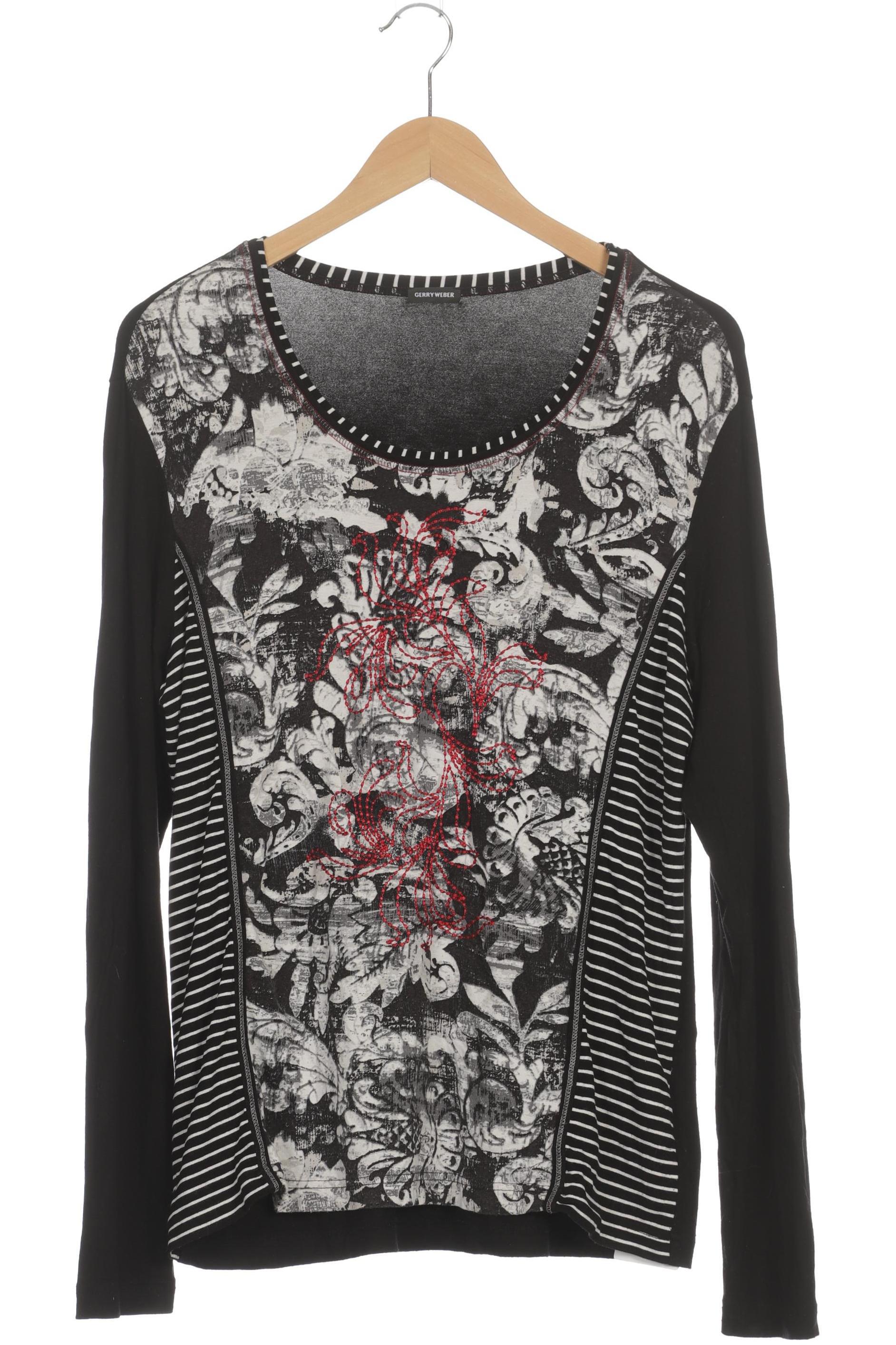 

Gerry Weber Damen Langarmshirt, schwarz, Gr. 44