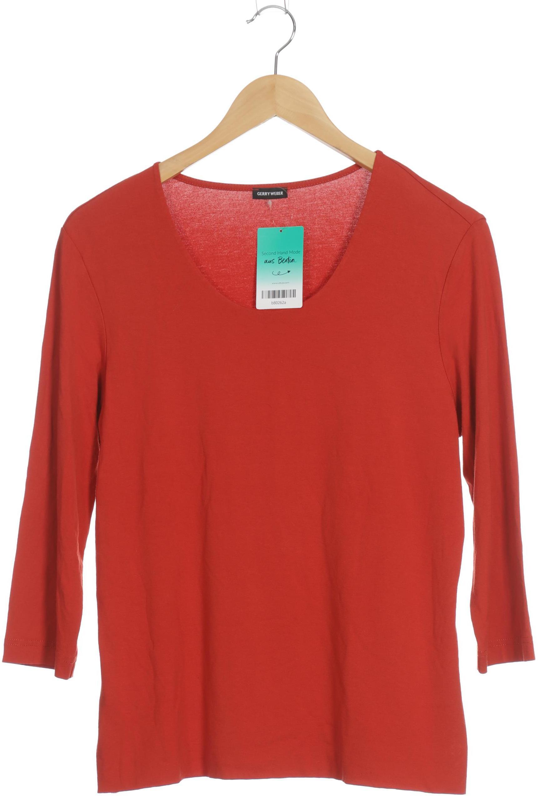 

Gerry Weber Damen Langarmshirt, rot, Gr.