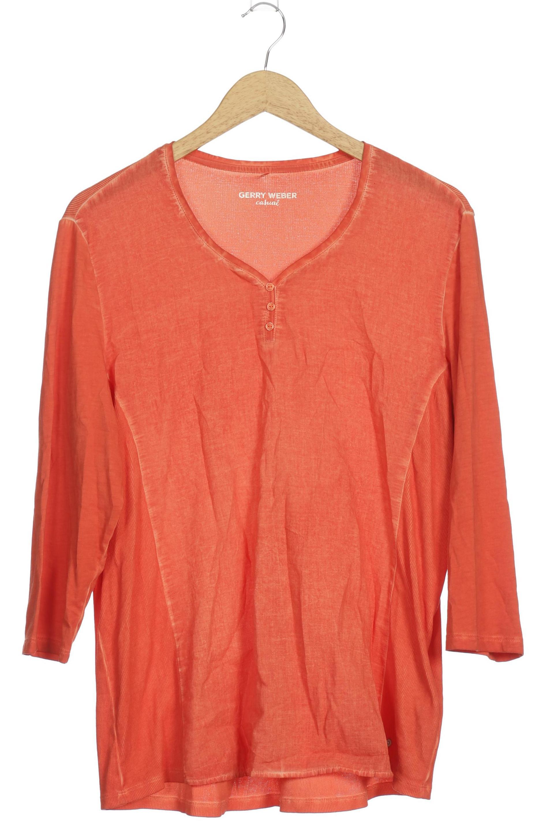 

Gerry Weber Damen Langarmshirt, orange, Gr. 46