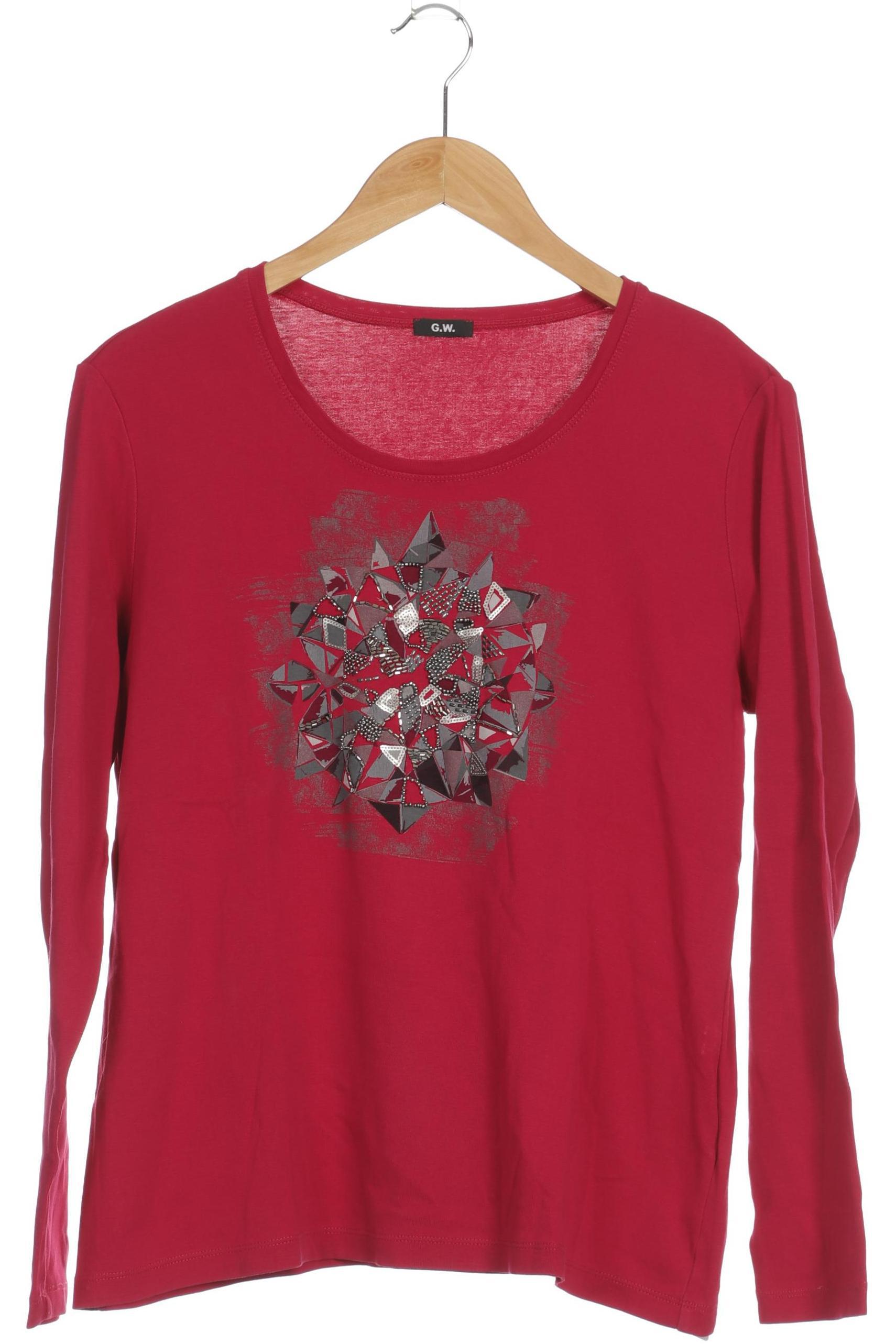 

Gerry Weber Damen Langarmshirt, pink, Gr. 44