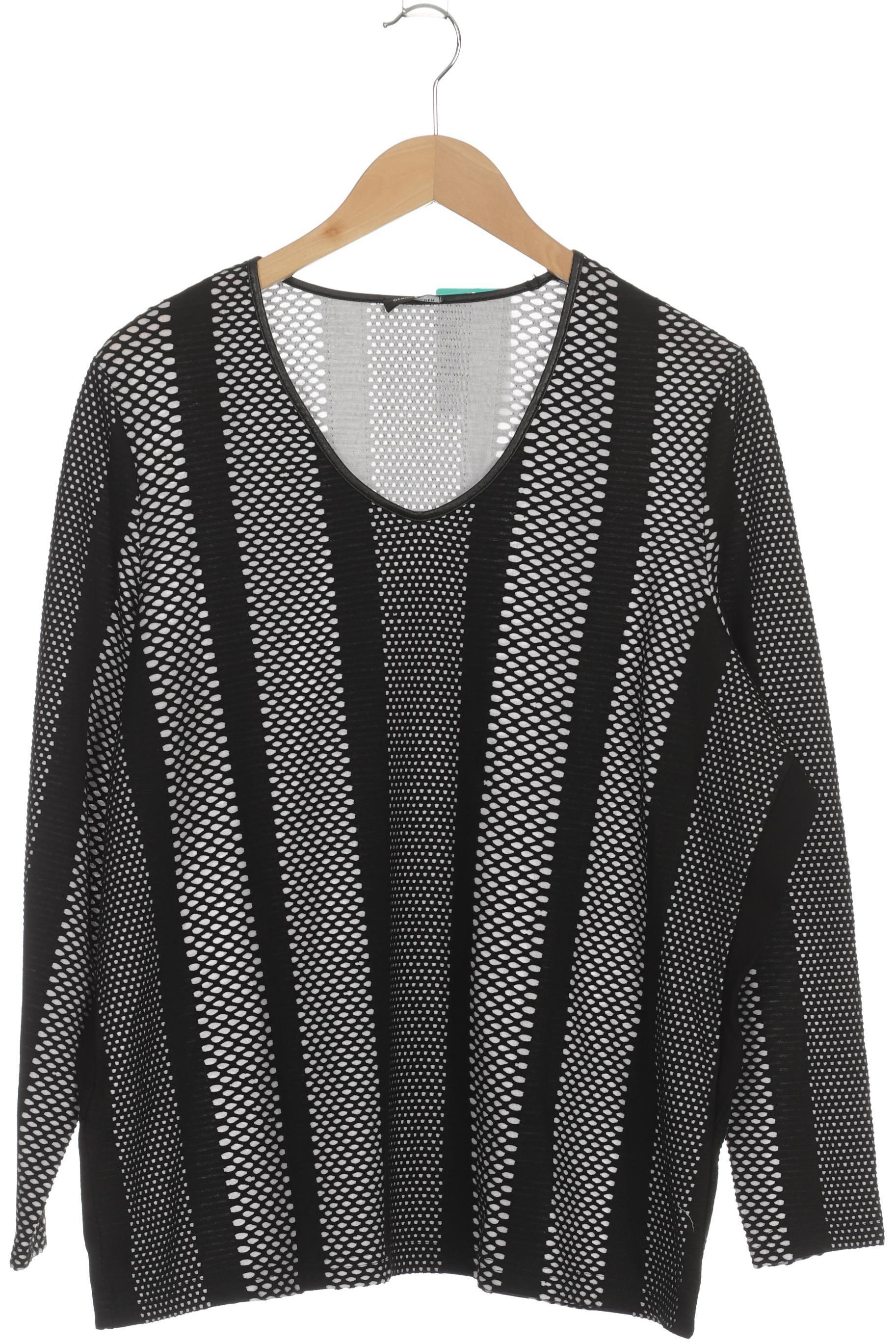 

Gerry Weber Damen Langarmshirt, schwarz, Gr. 56