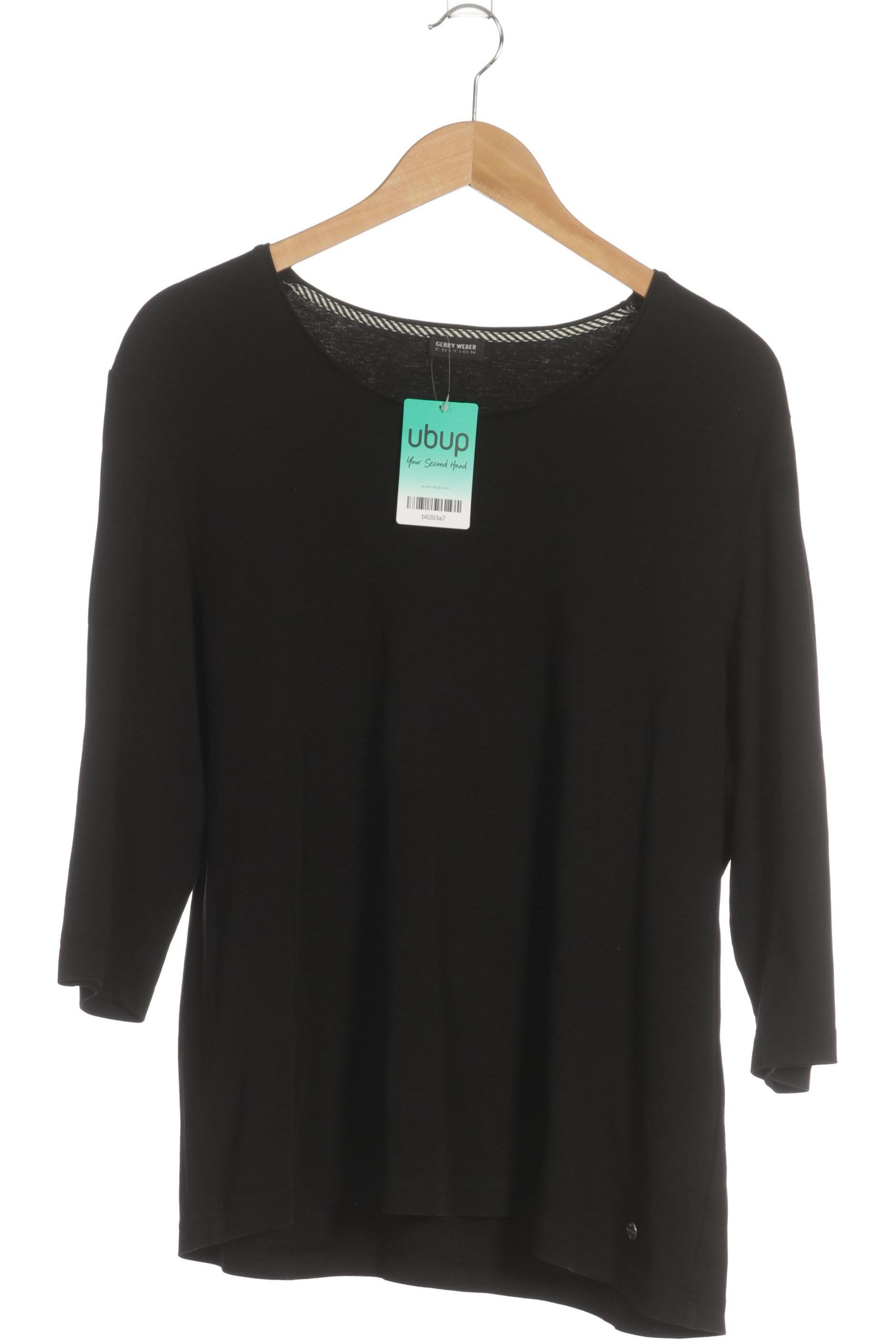 

Gerry Weber Damen Langarmshirt, schwarz, Gr. 48