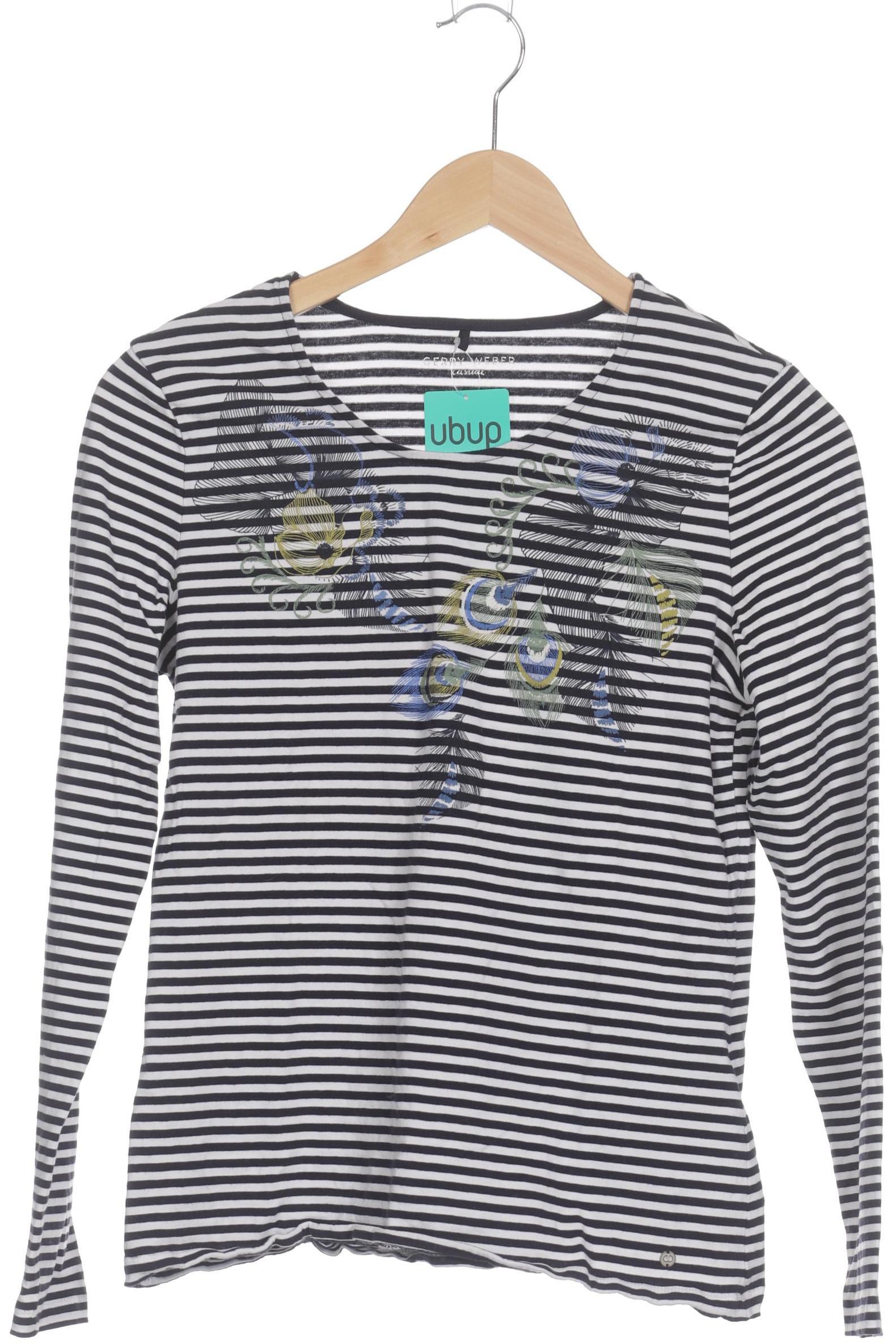 

Gerry Weber Damen Langarmshirt, blau, Gr. 38