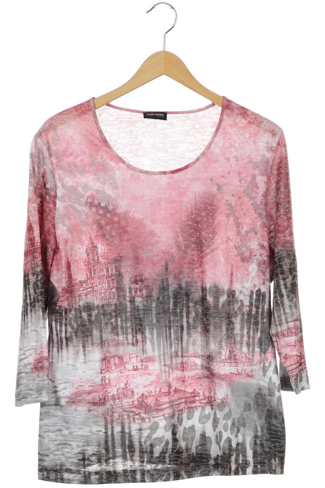 

Gerry Weber Damen Langarmshirt, pink, Gr. 44