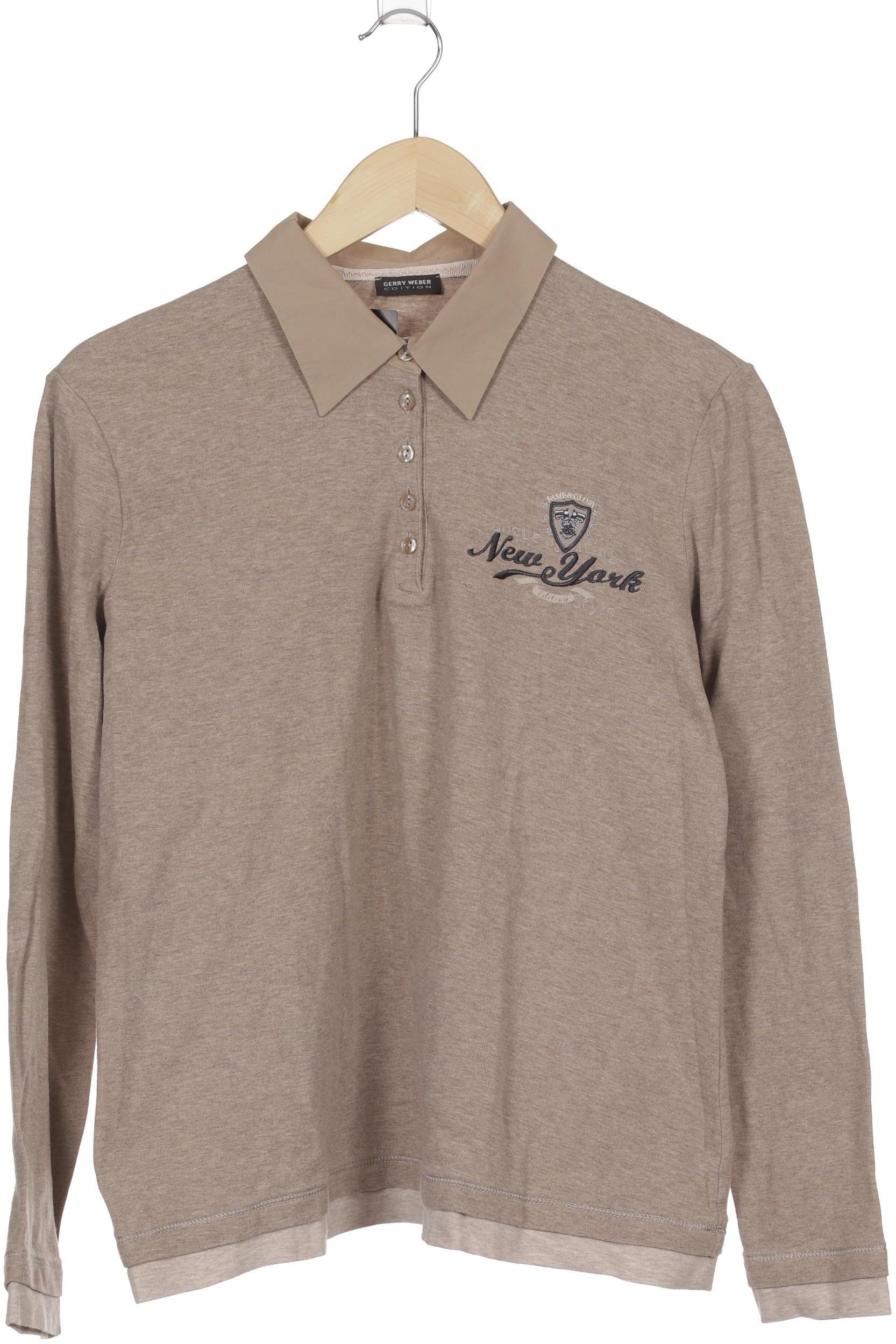 

Gerry Weber Damen Langarmshirt, braun, Gr. 42