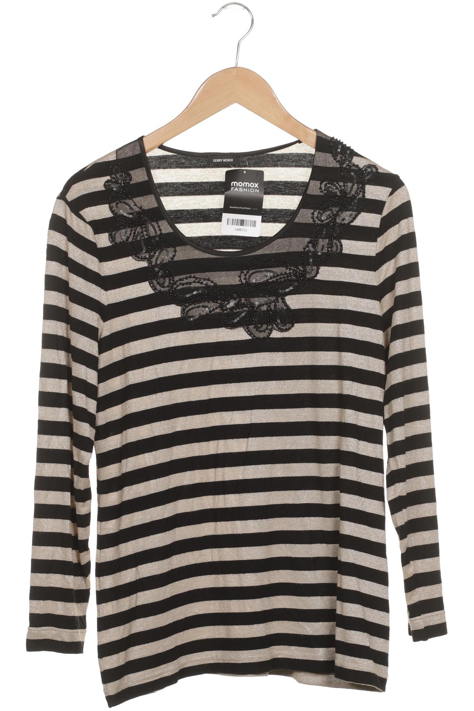 

Gerry Weber Damen Langarmshirt, schwarz, Gr. 44