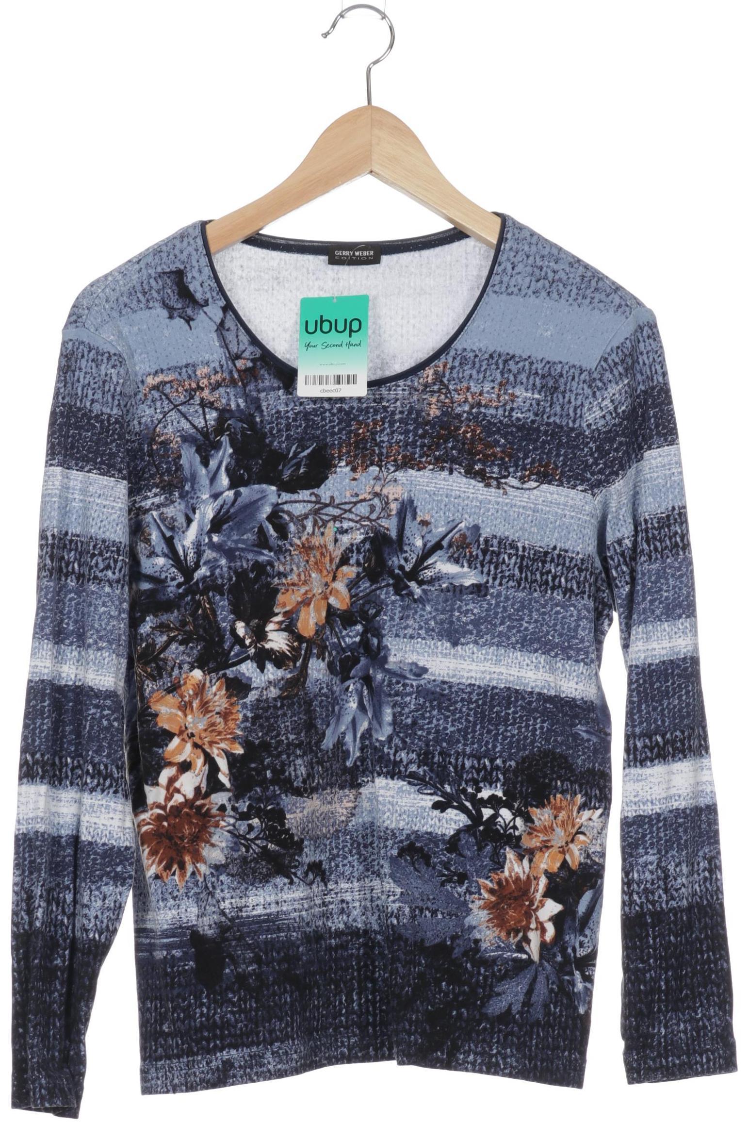 

Gerry Weber Damen Langarmshirt, blau, Gr.