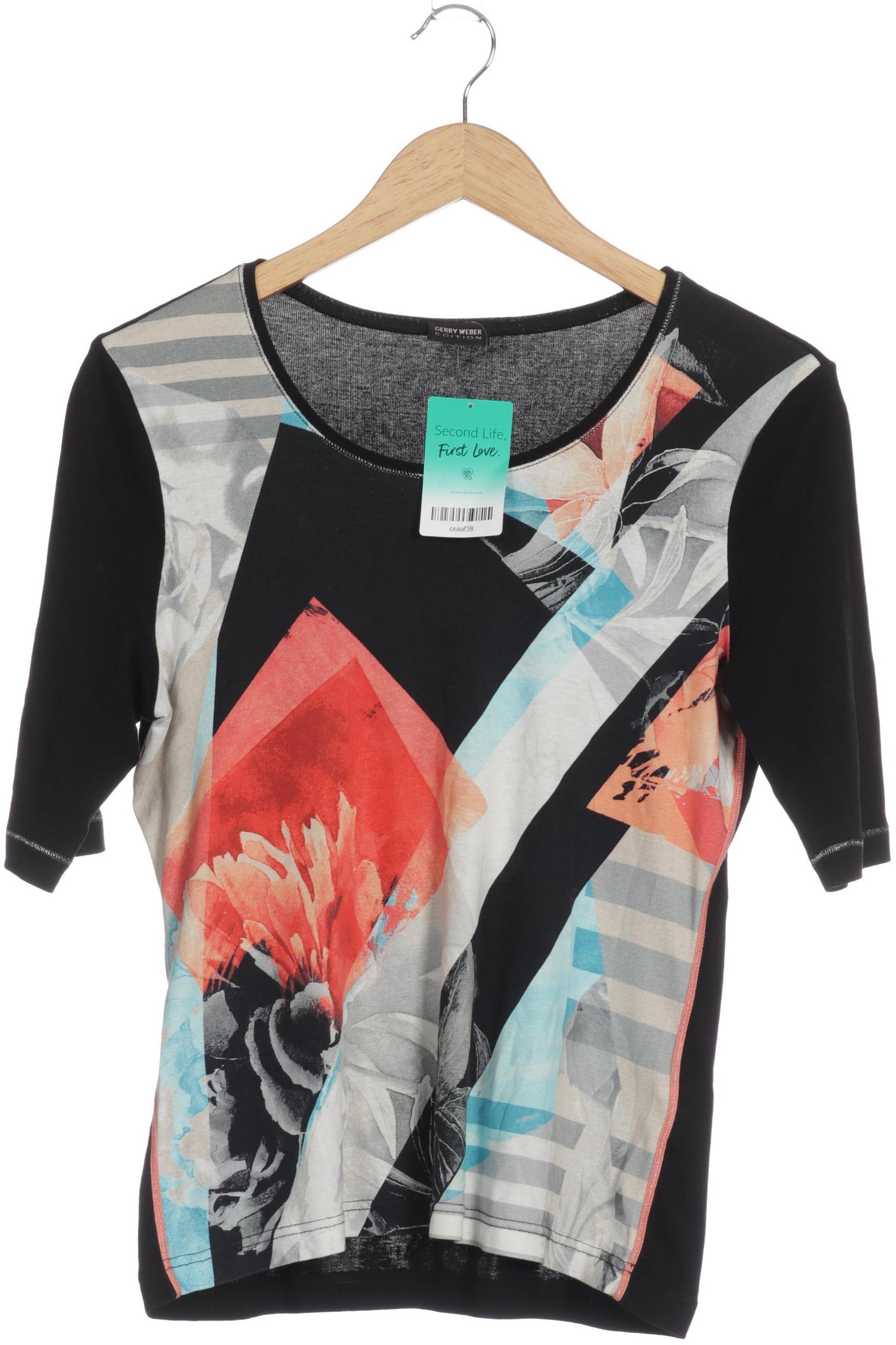 

Gerry Weber Damen Langarmshirt, schwarz, Gr. 38