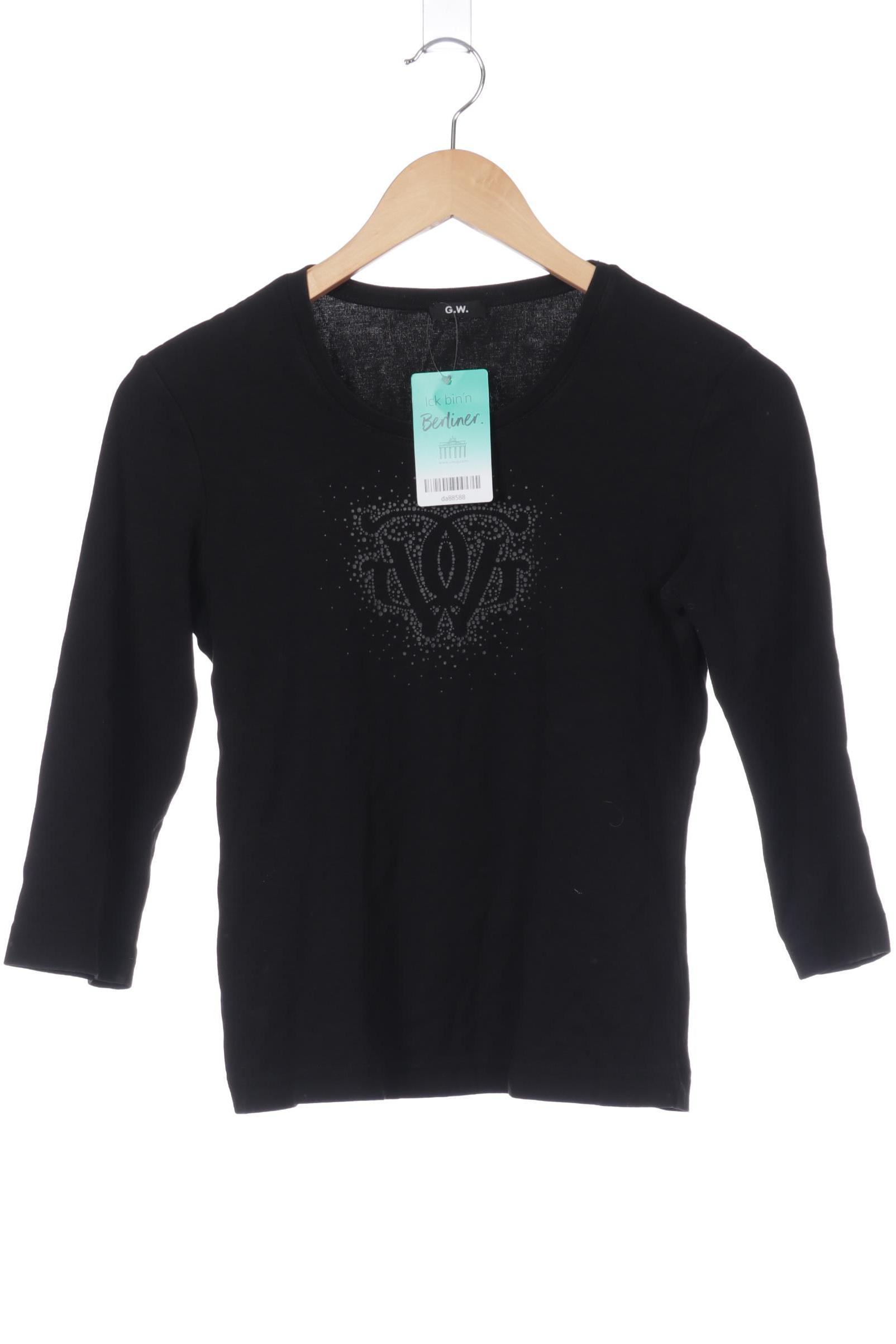 

Gerry Weber Damen Langarmshirt, schwarz, Gr. 38