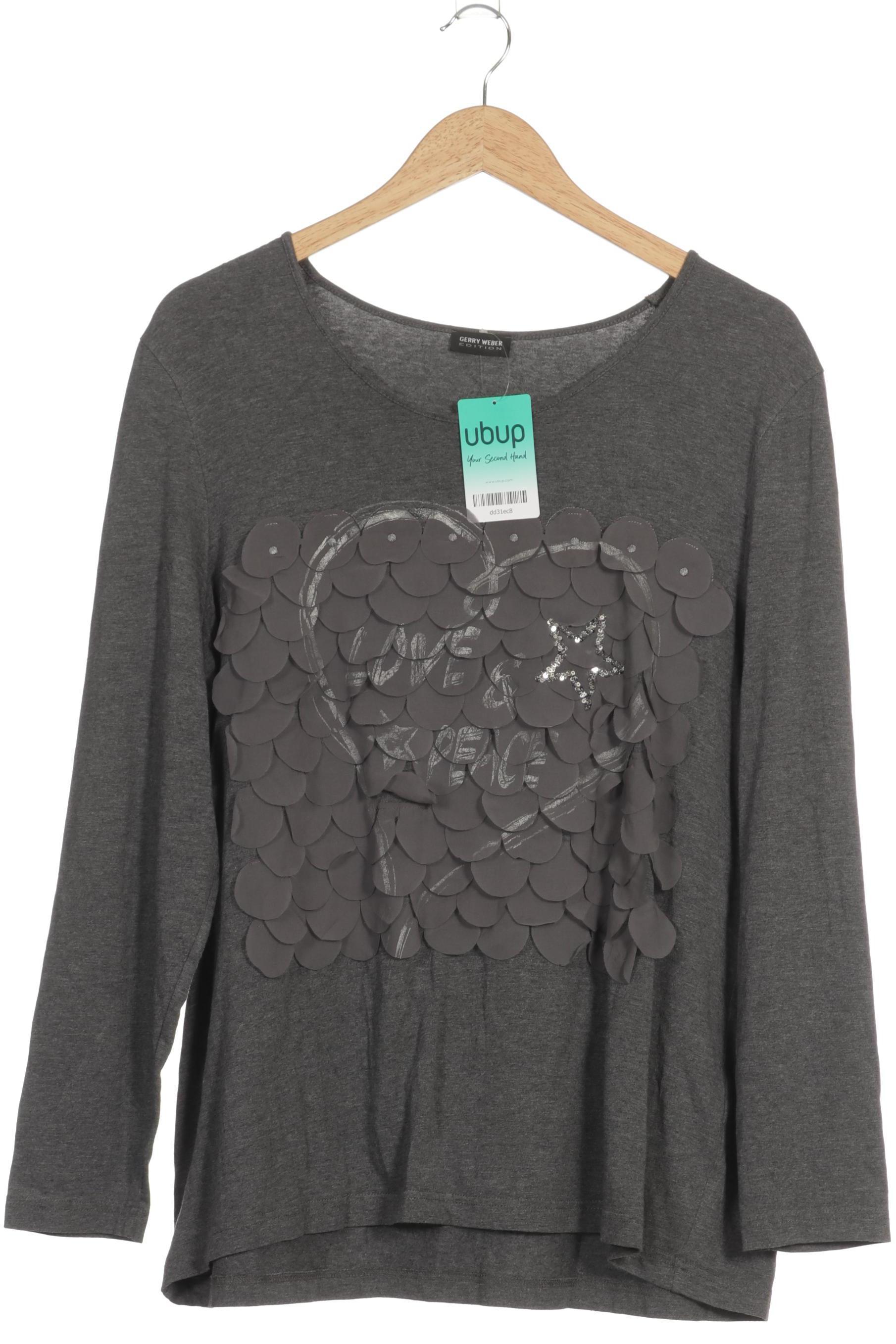 

Gerry Weber Damen Langarmshirt, grau, Gr.