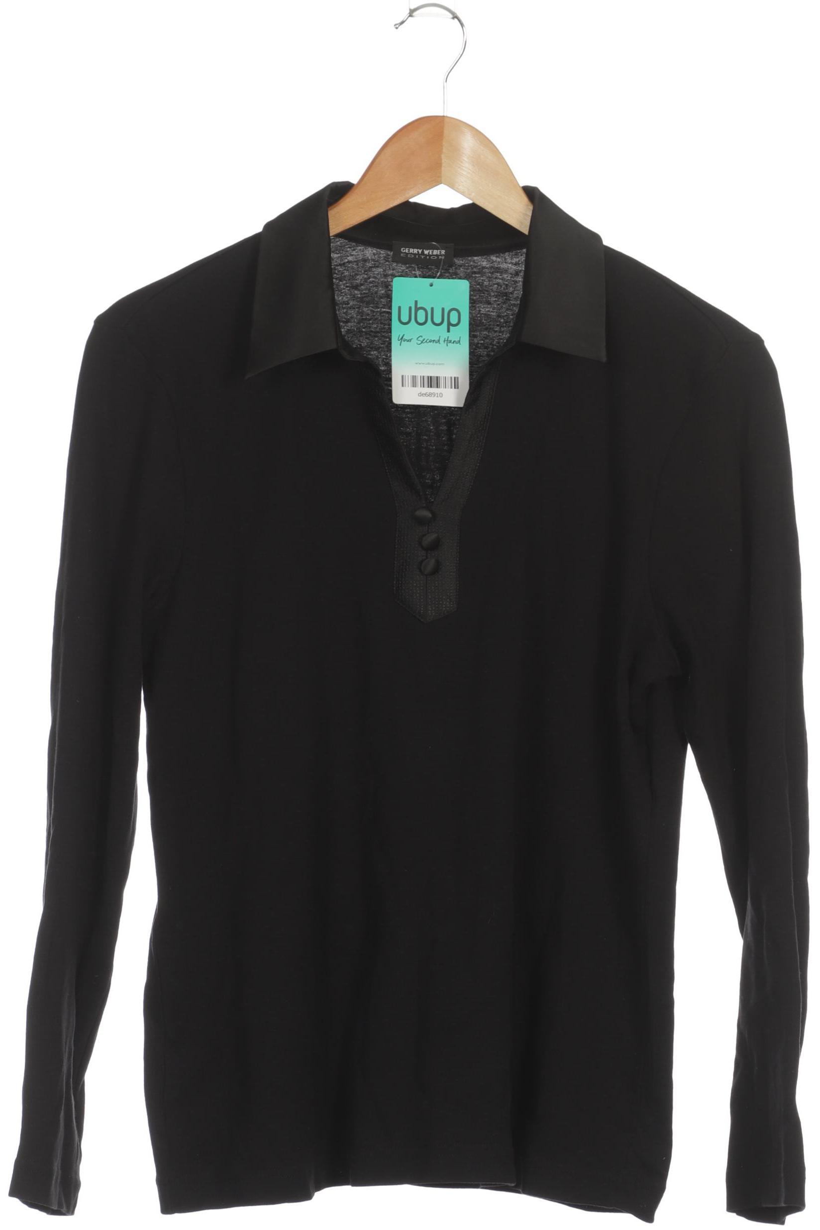 

Gerry Weber Damen Langarmshirt, schwarz, Gr. 42
