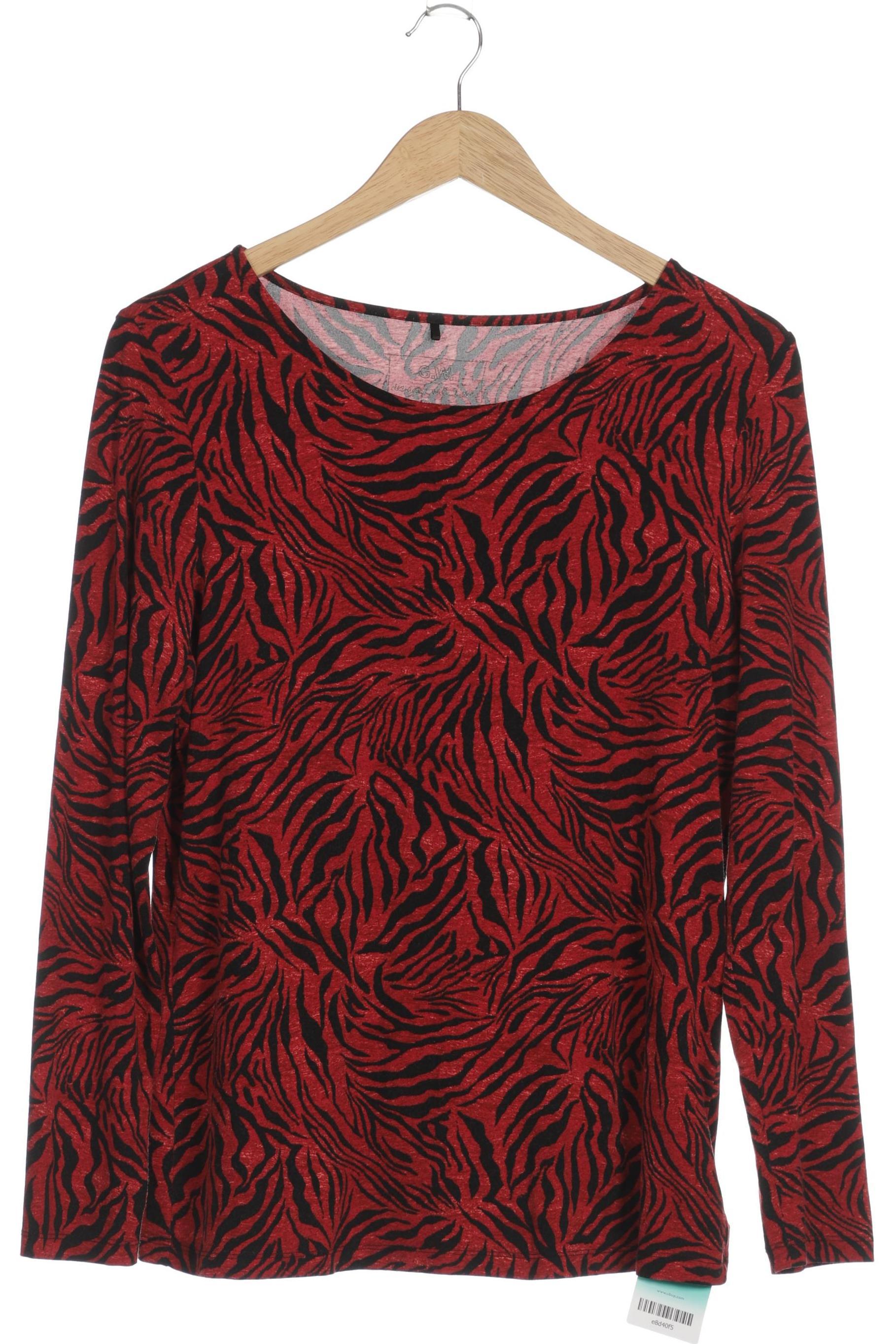 

Gerry Weber Damen Langarmshirt, rot, Gr.