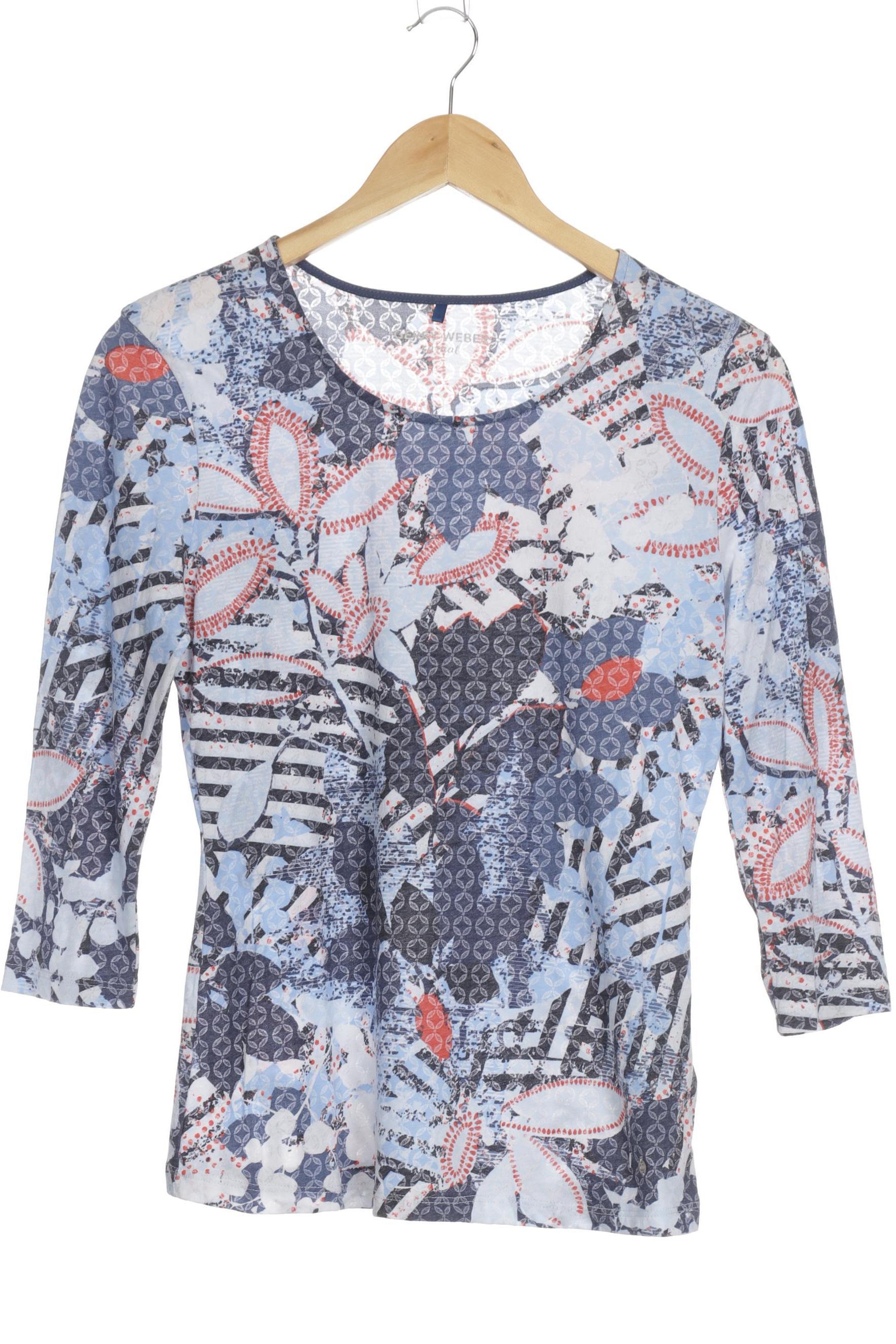 

Gerry Weber Damen Langarmshirt, blau, Gr. 36