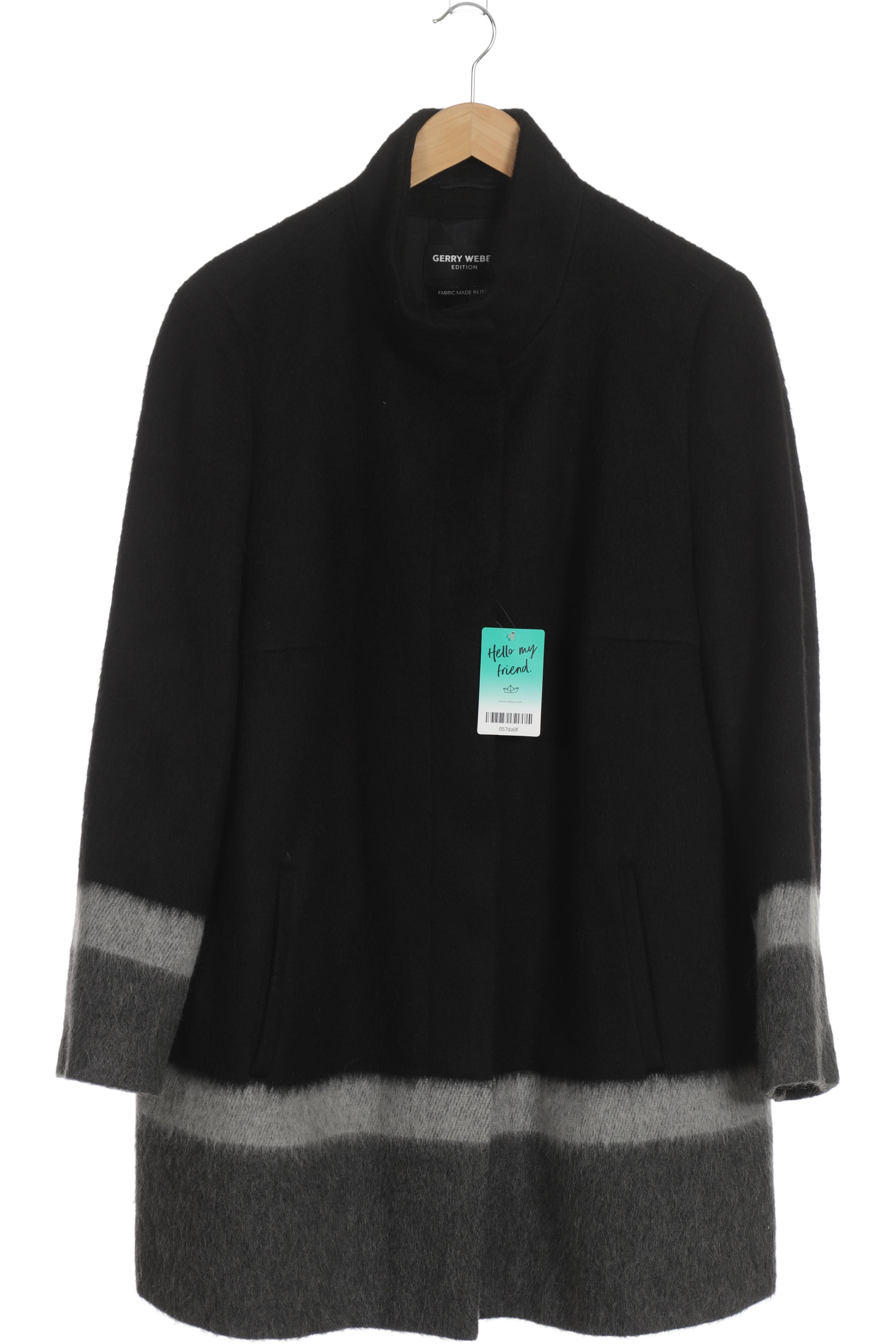 

Gerry Weber Damen Mantel, schwarz, Gr. 48