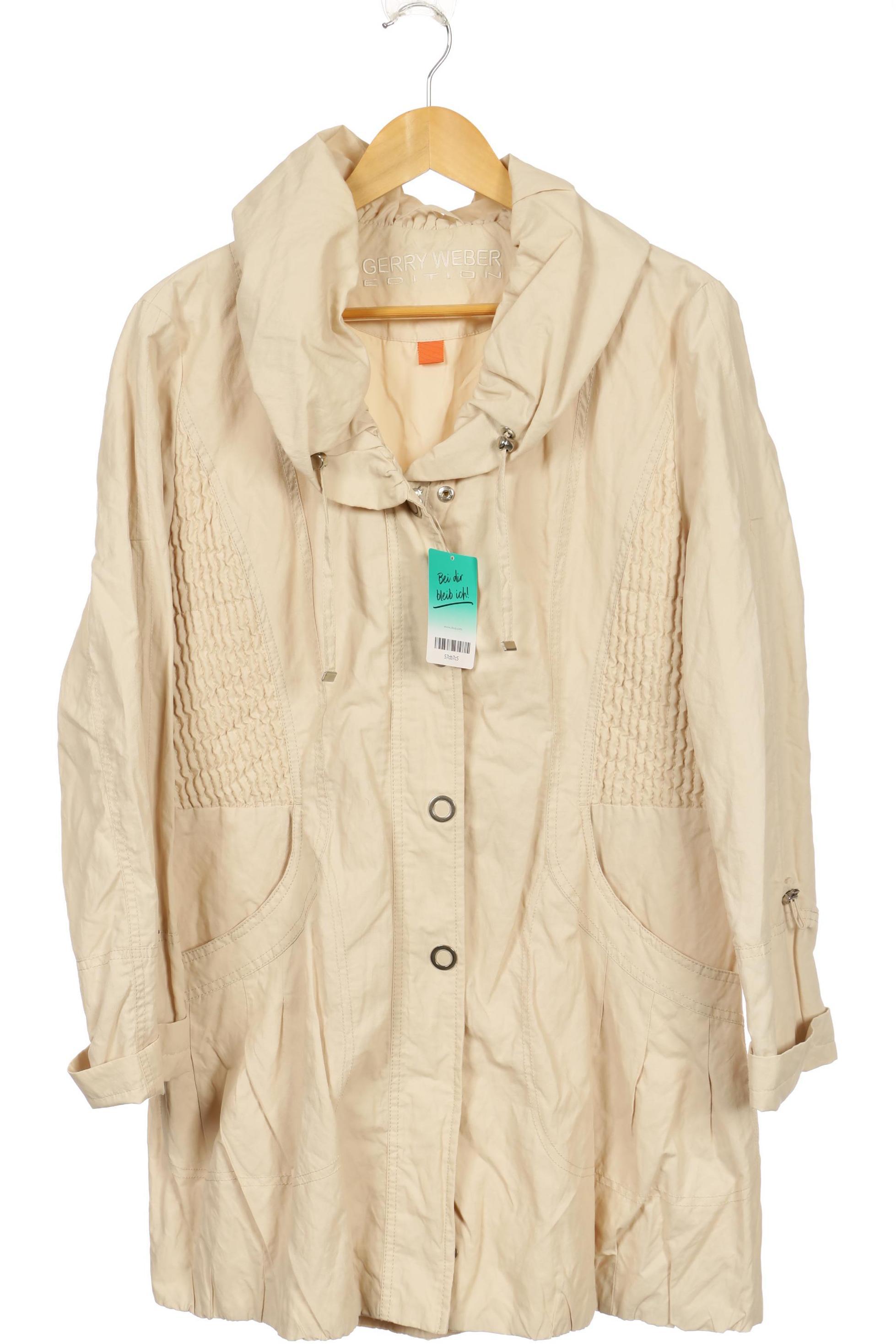 

Gerry Weber Damen Mantel, beige, Gr. 42