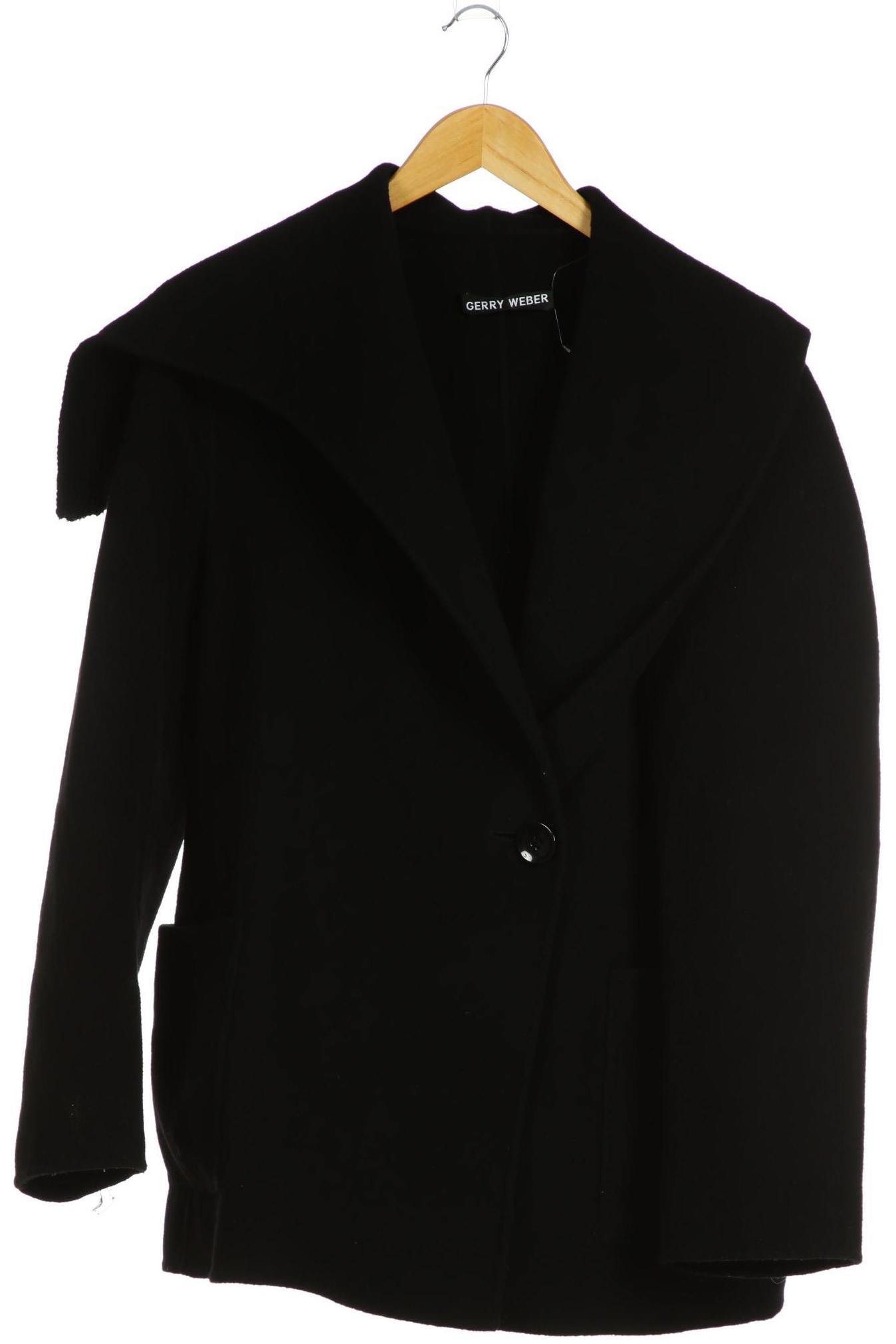 

Gerry Weber Damen Mantel, schwarz, Gr. 40