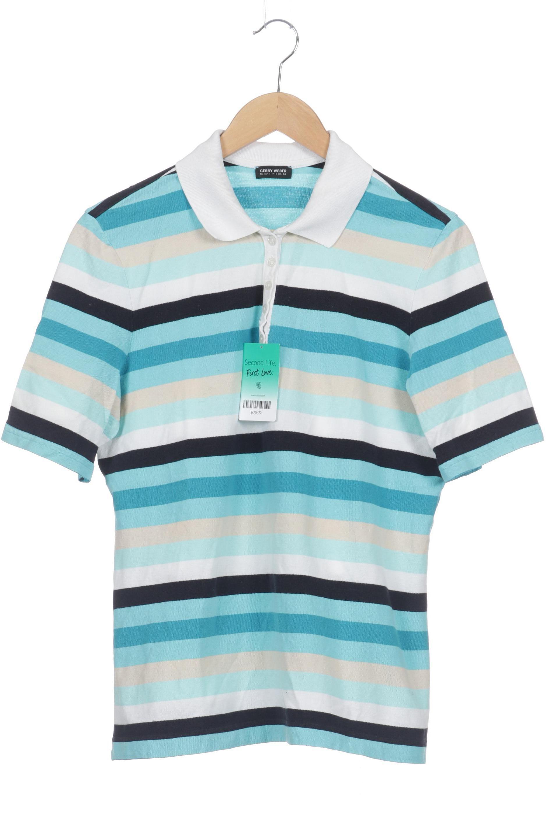 

Gerry Weber Damen Poloshirt, blau, Gr.