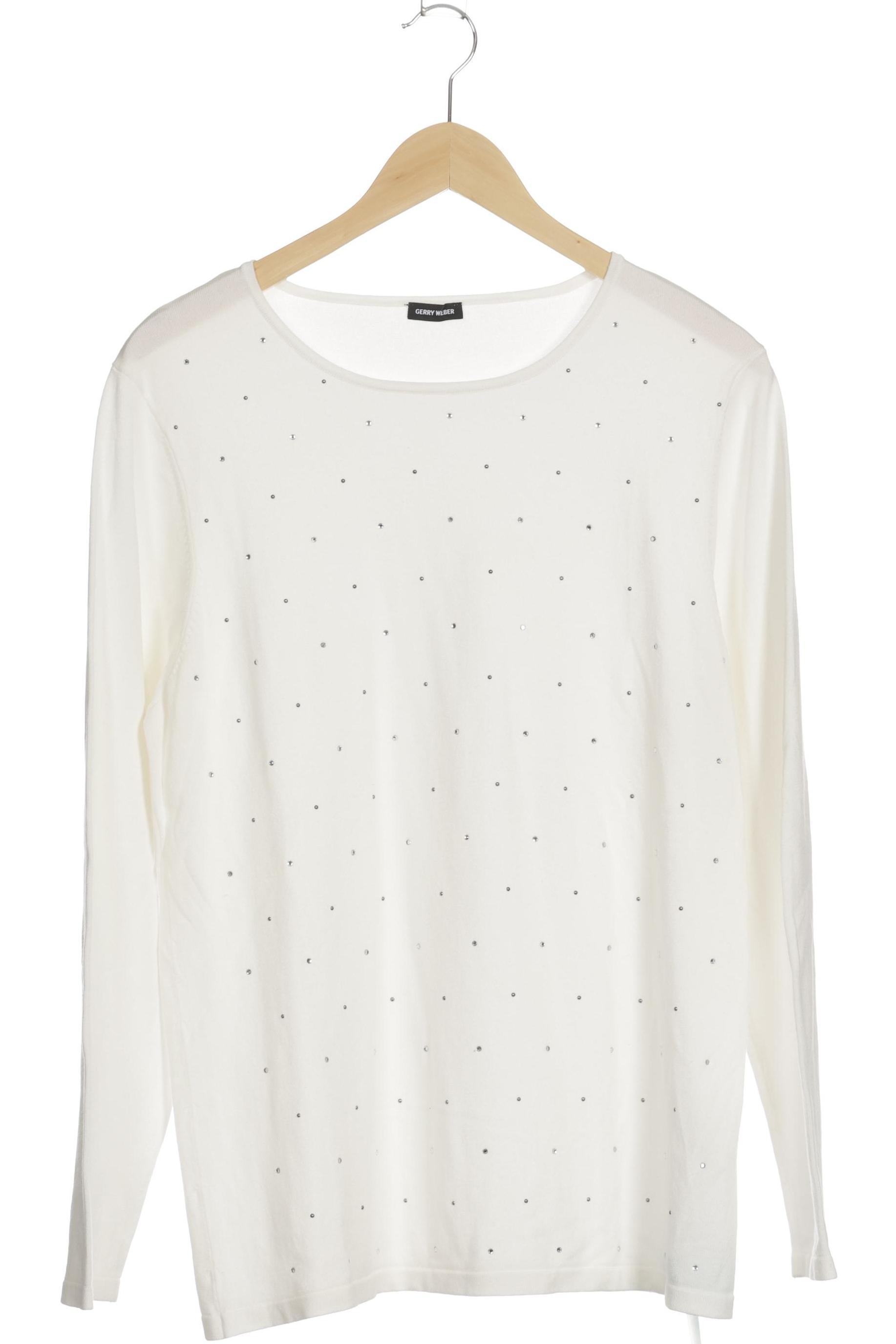 

Gerry Weber Damen Pullover, weiß, Gr. 44