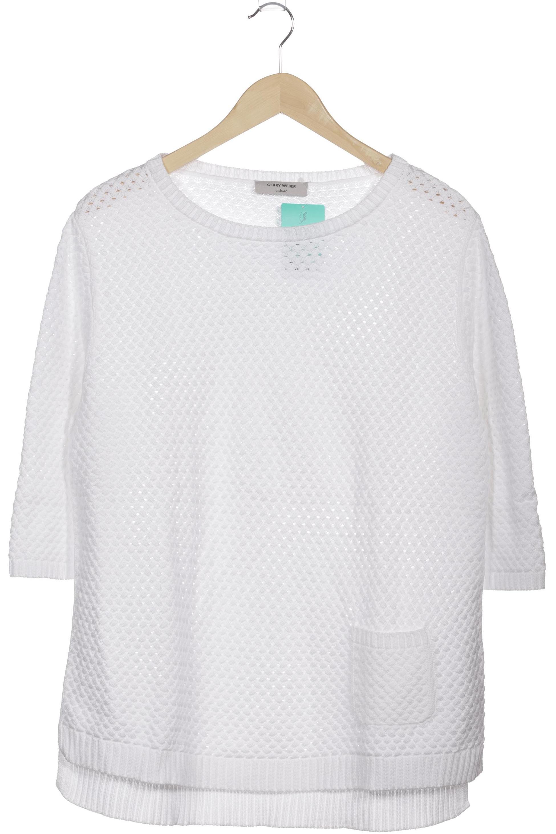 

Gerry Weber Damen Pullover, weiß, Gr.