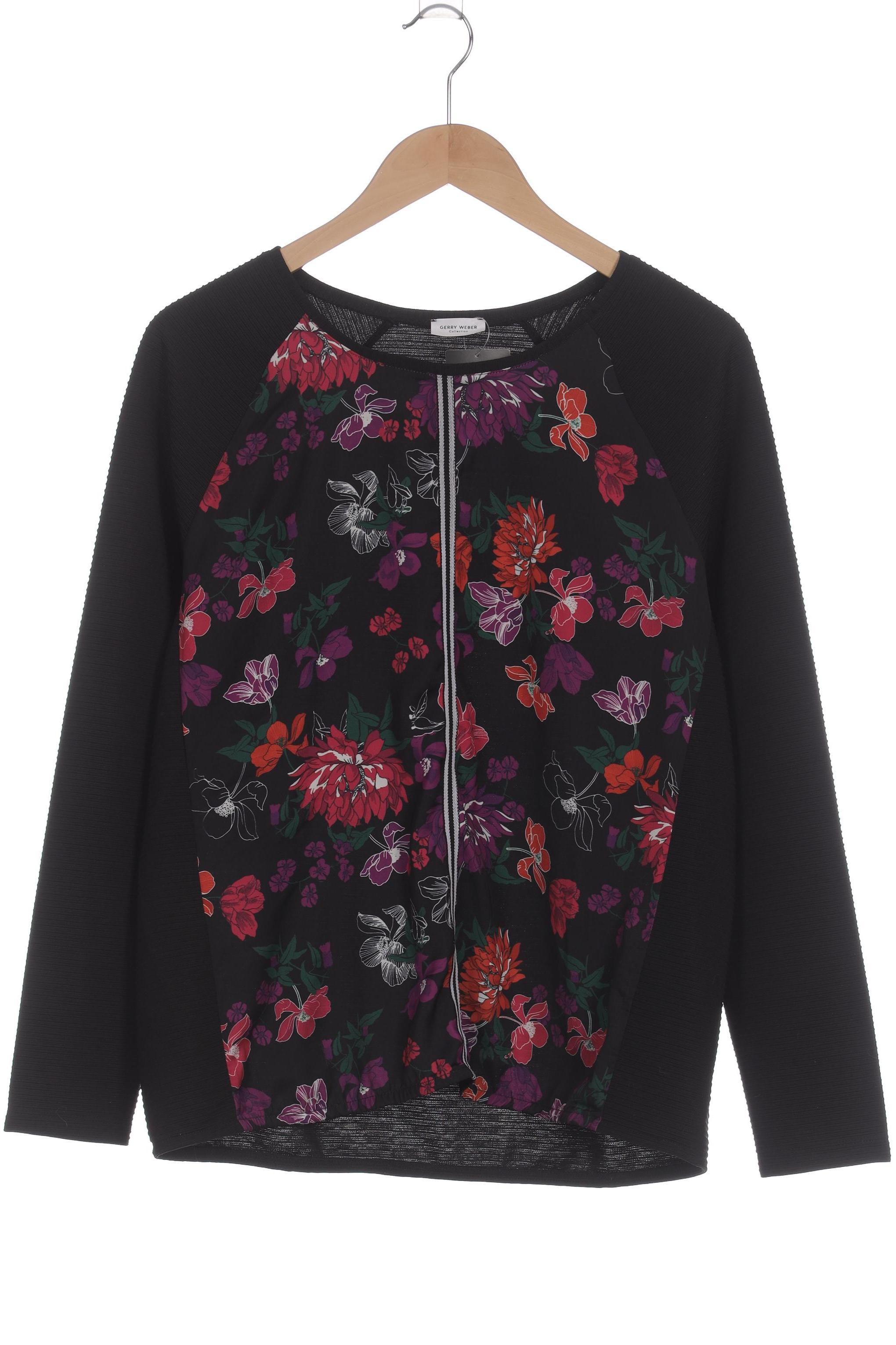 

Gerry Weber Damen Langarmshirt, schwarz, Gr.