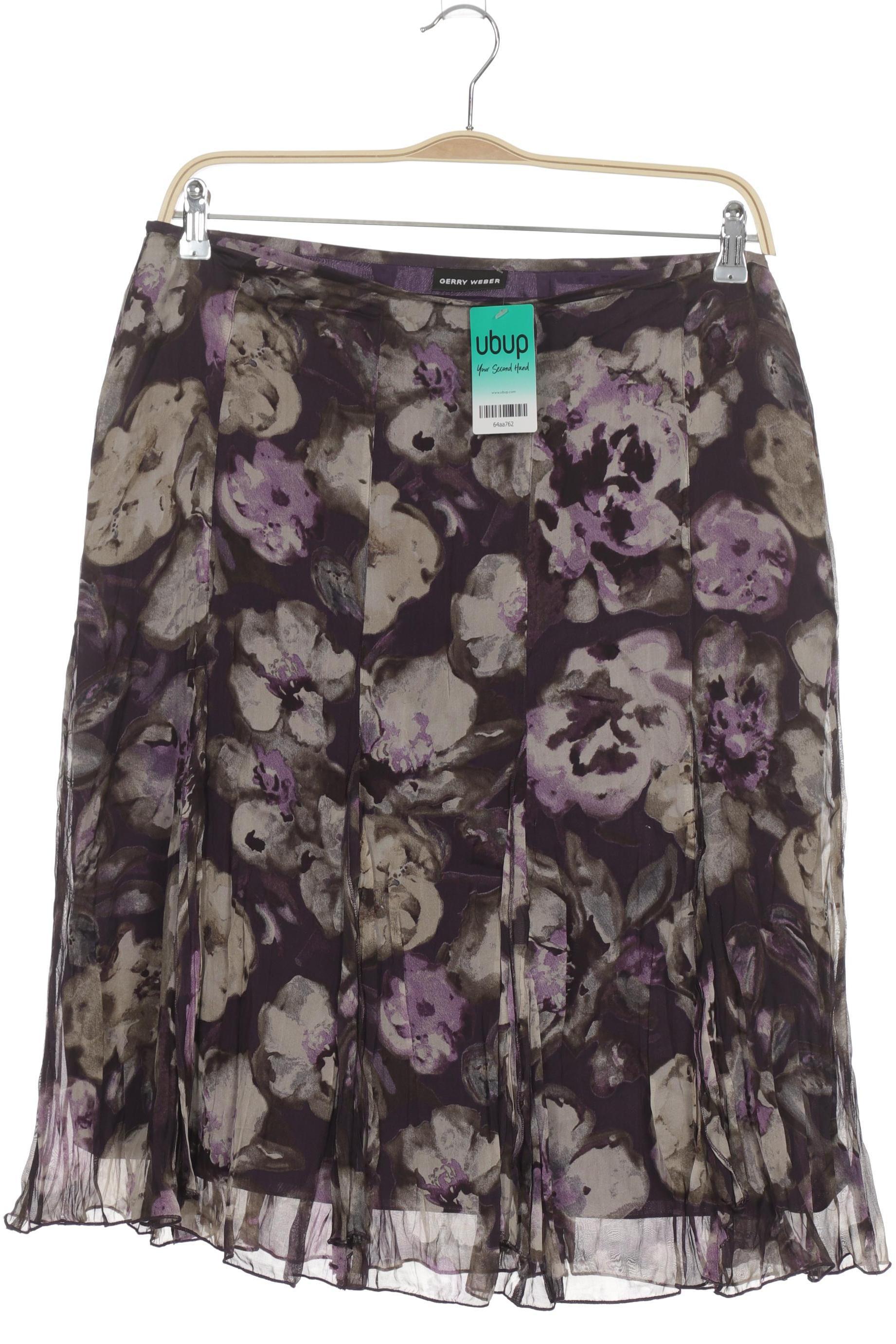 

Gerry Weber Damen Rock, lila, Gr. 44