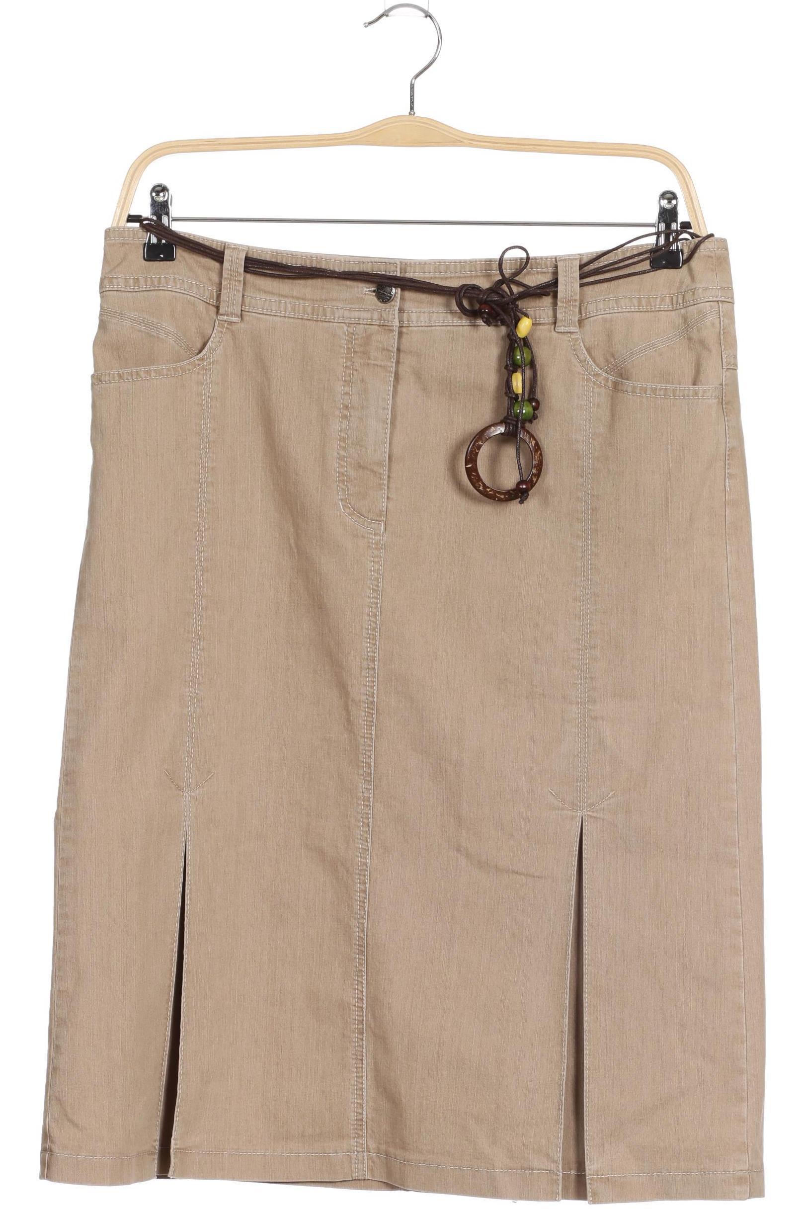 

Gerry Weber Damen Rock, beige, Gr. 44