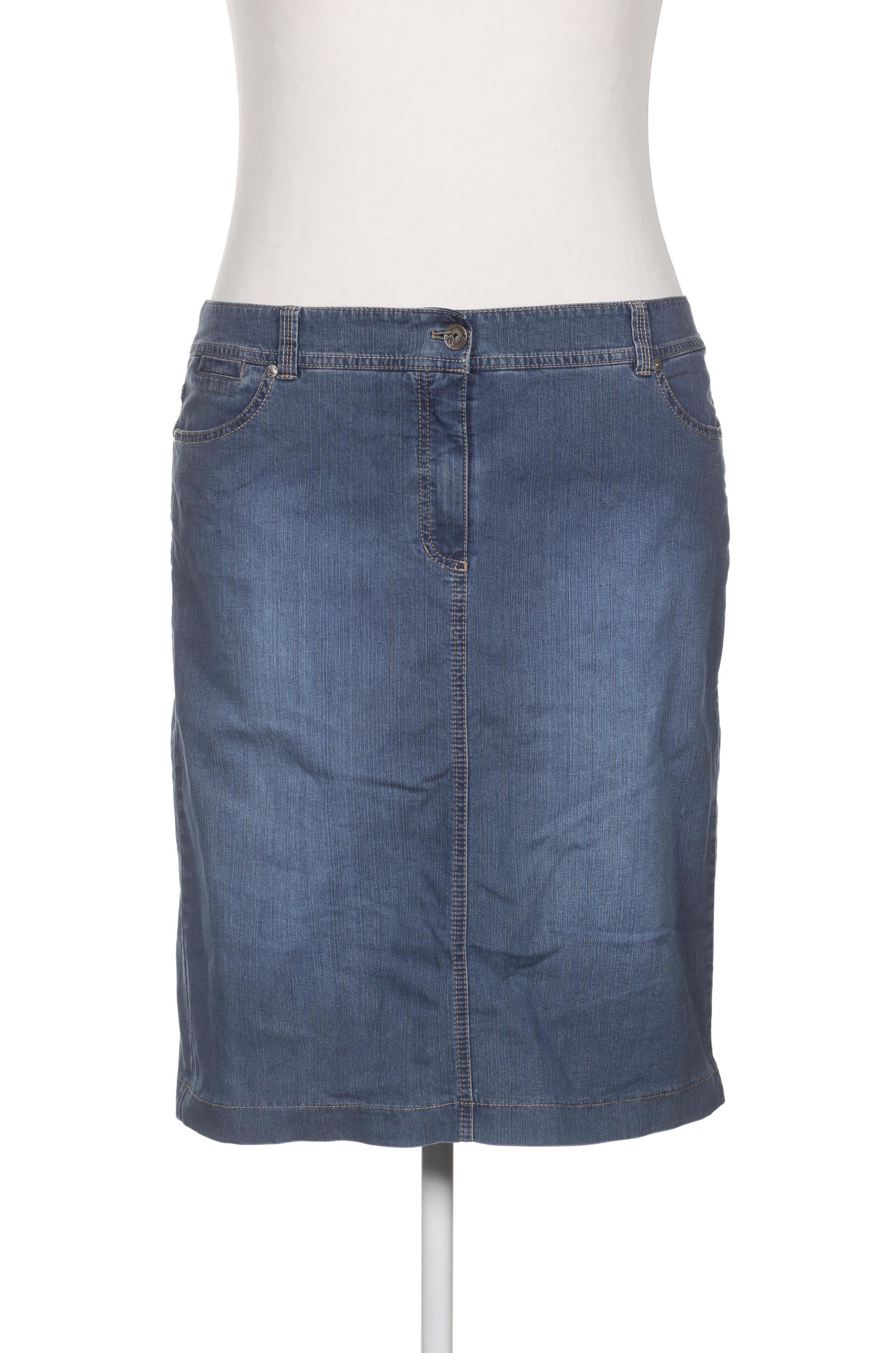 

Gerry Weber Damen Rock, blau, Gr. 46