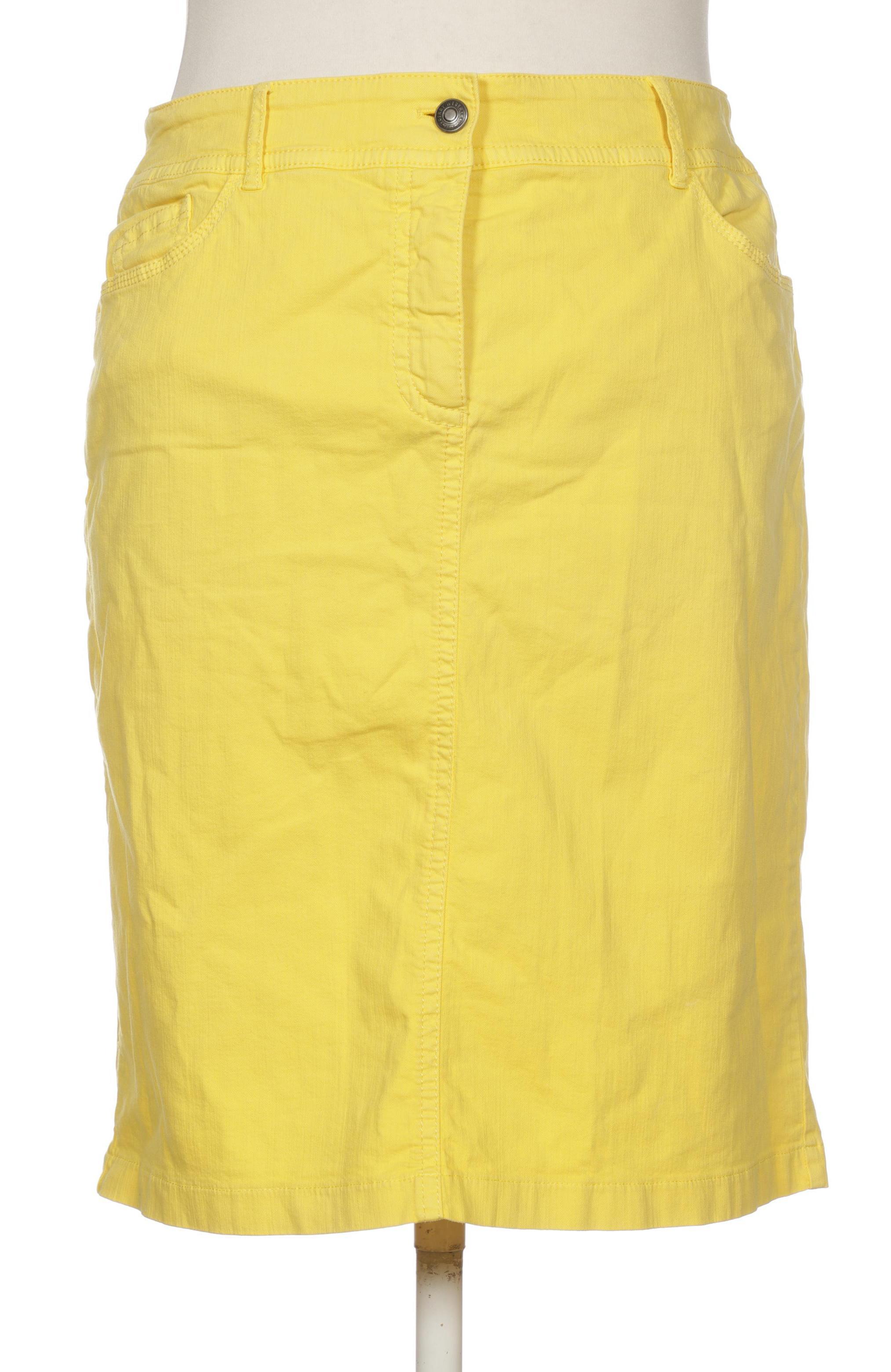 

Gerry Weber Damen Rock, gelb, Gr. 40