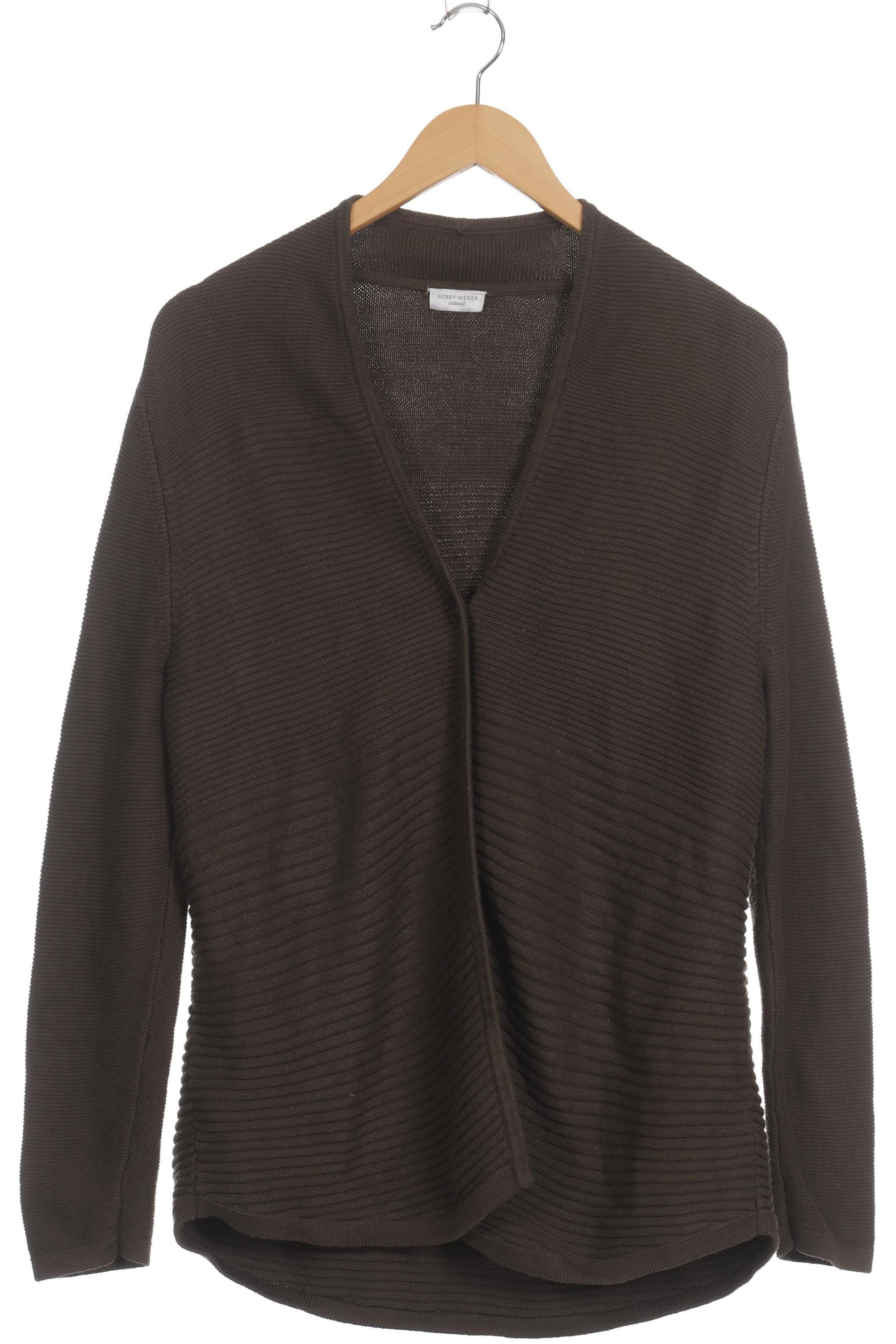 

Gerry Weber Damen Strickjacke, grün, Gr. 42