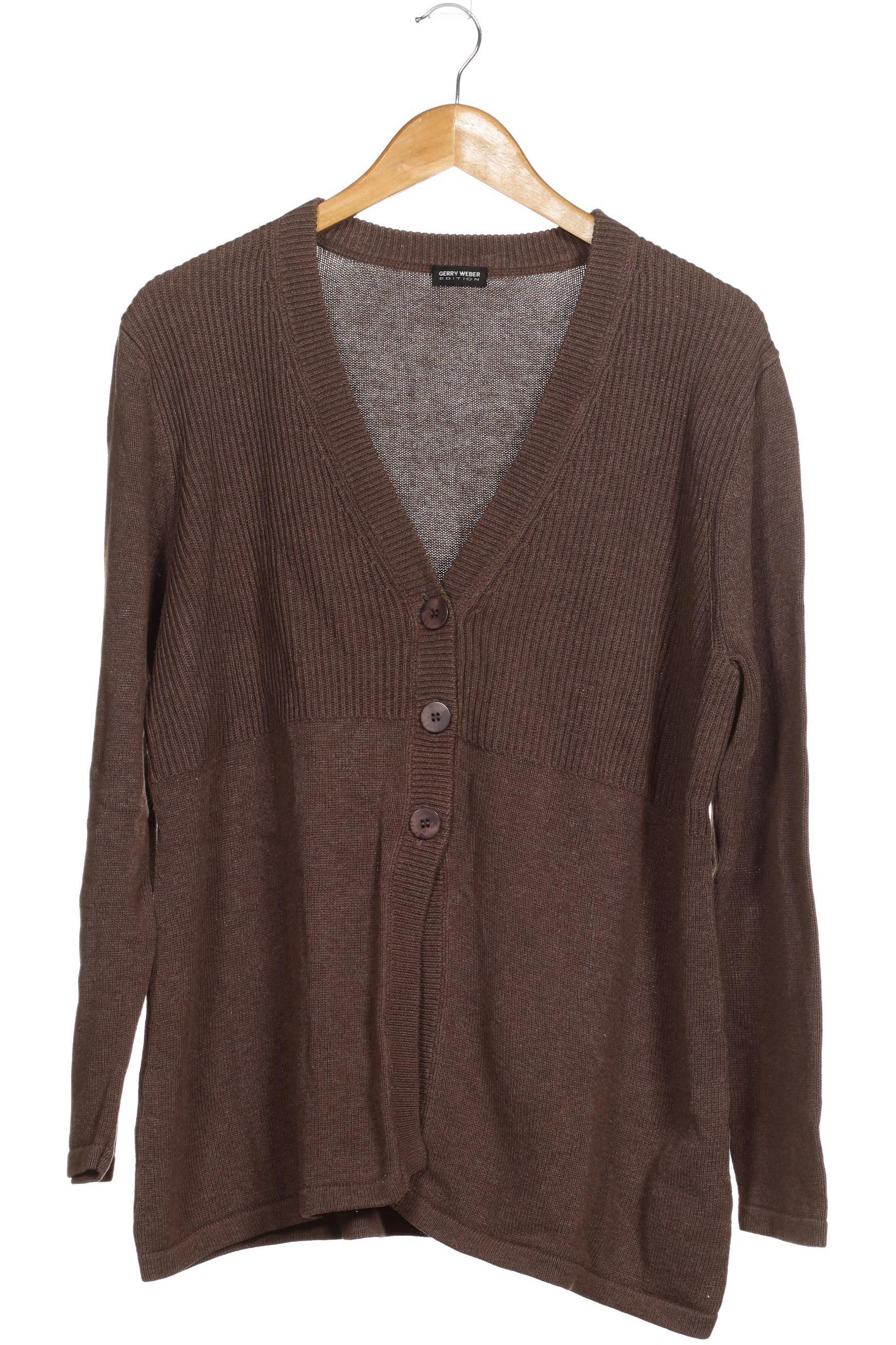 

Gerry Weber Damen Strickjacke, braun, Gr. 46
