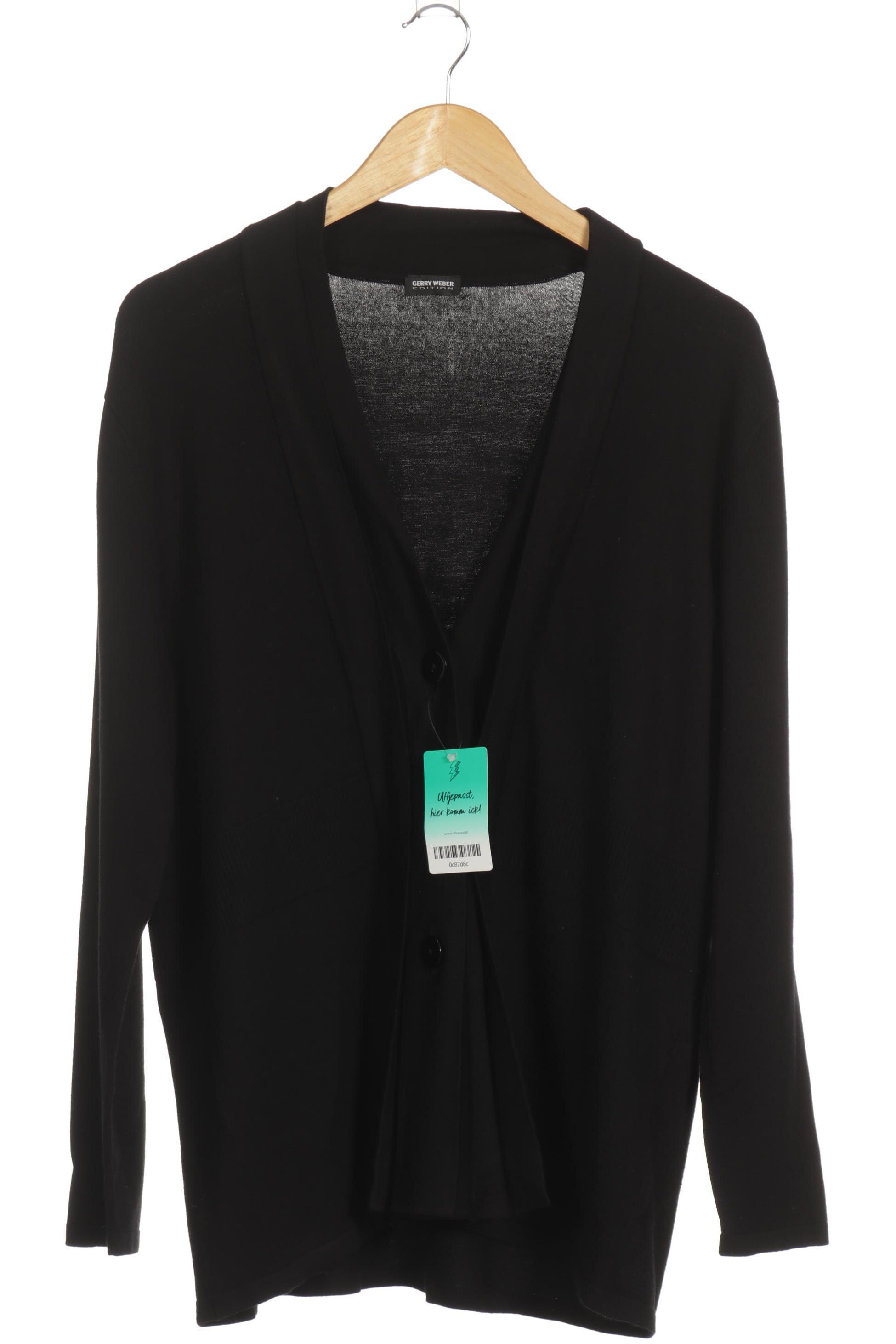 

Gerry Weber Damen Strickjacke, schwarz, Gr. 46