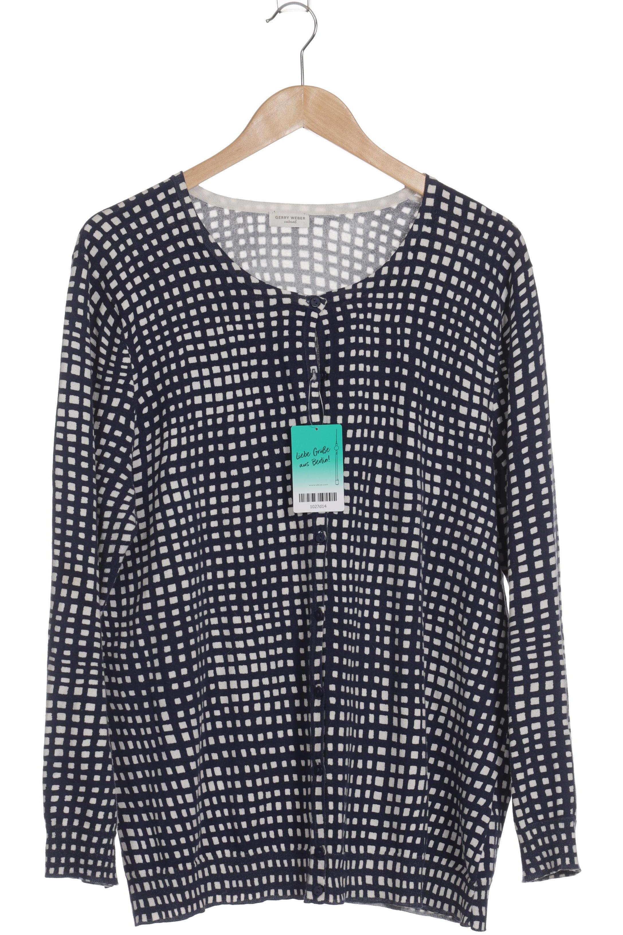 

Gerry Weber Damen Strickjacke, blau, Gr. 46