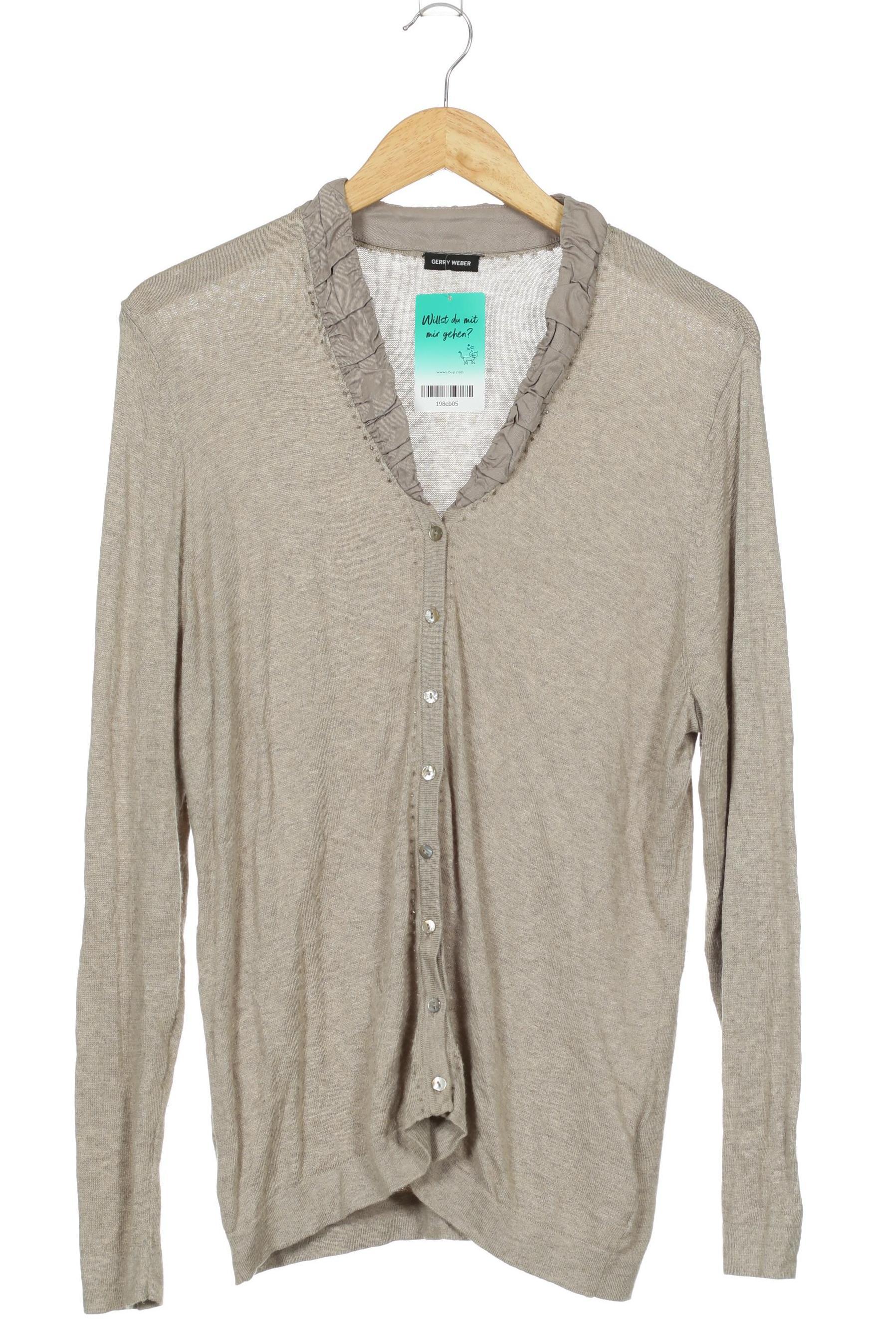 

Gerry Weber Damen Strickjacke, beige, Gr. 46