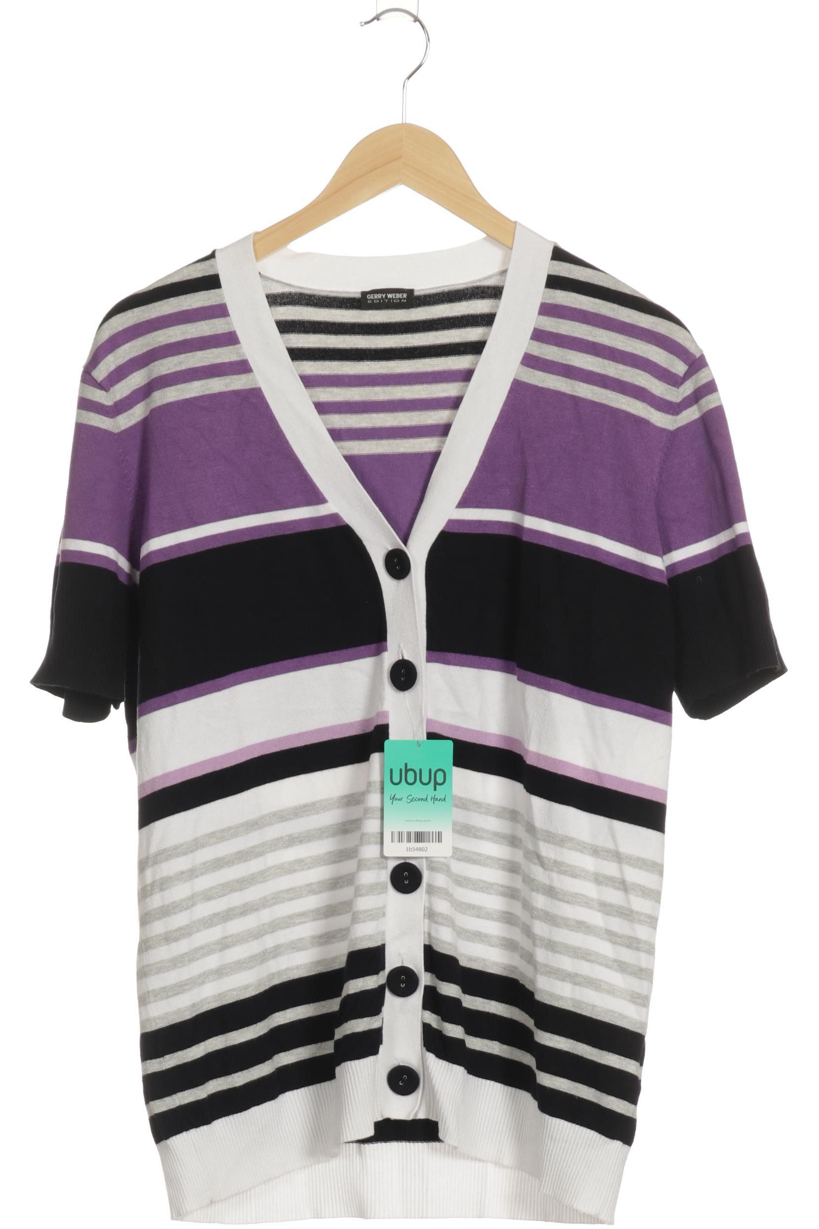 

Gerry Weber Damen Strickjacke, lila, Gr. 44