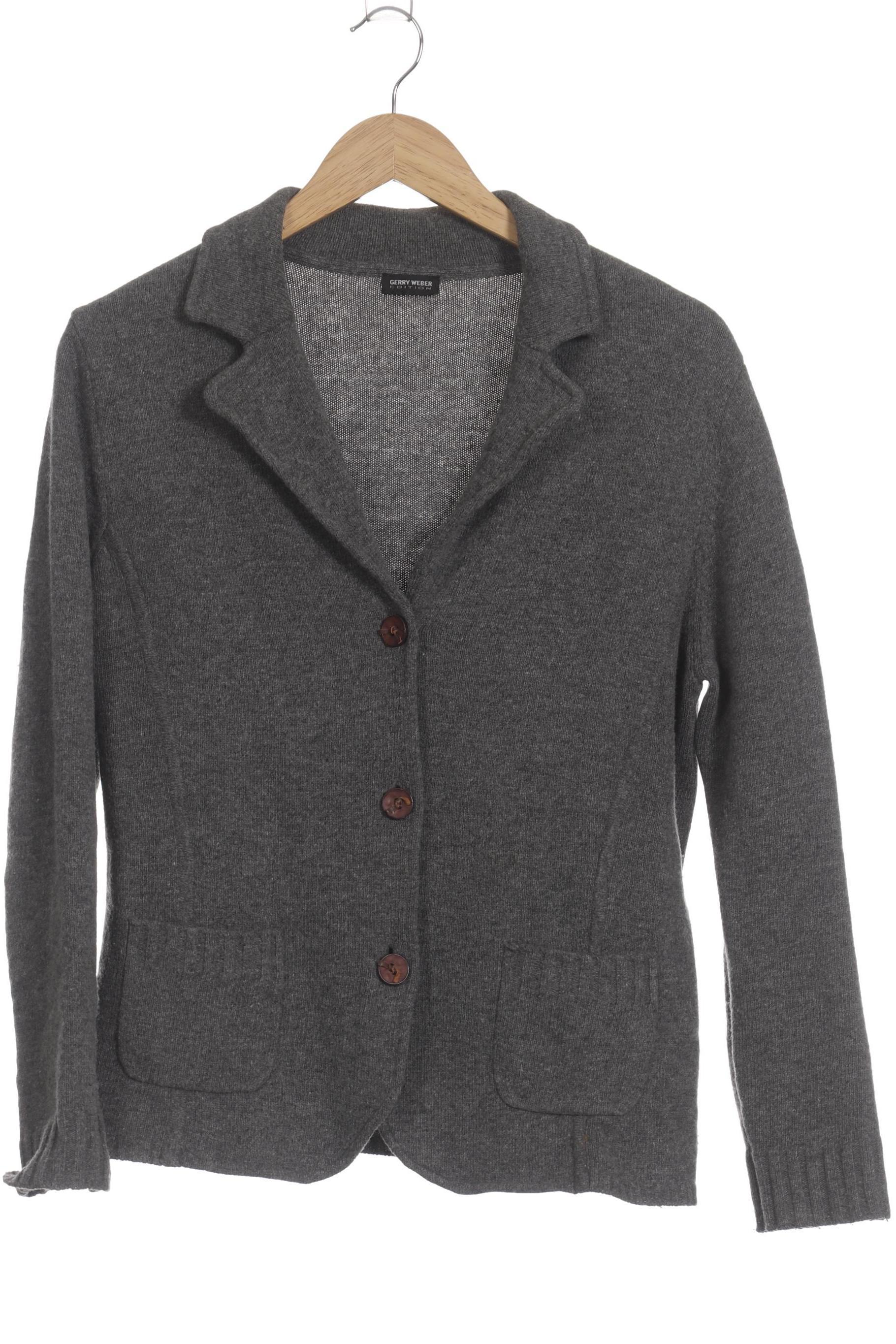 

Gerry Weber Damen Strickjacke, grau, Gr. 42