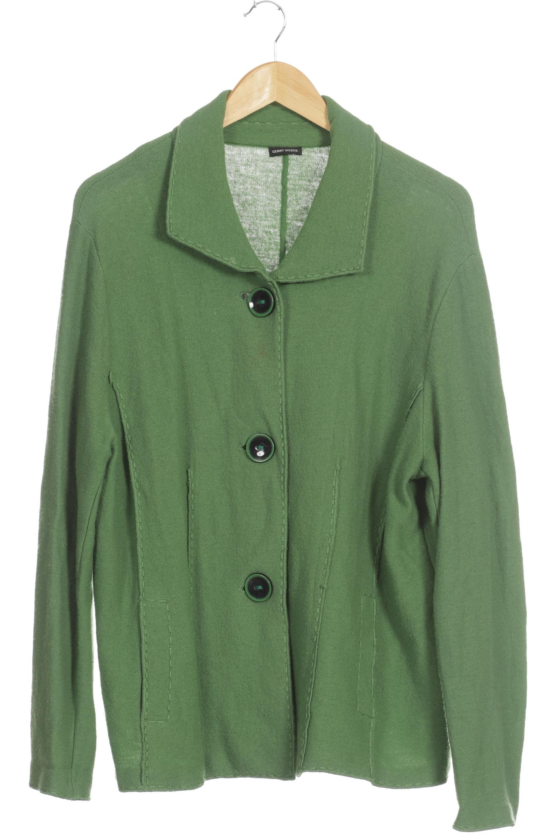 

Gerry Weber Damen Strickjacke, grün, Gr. 46