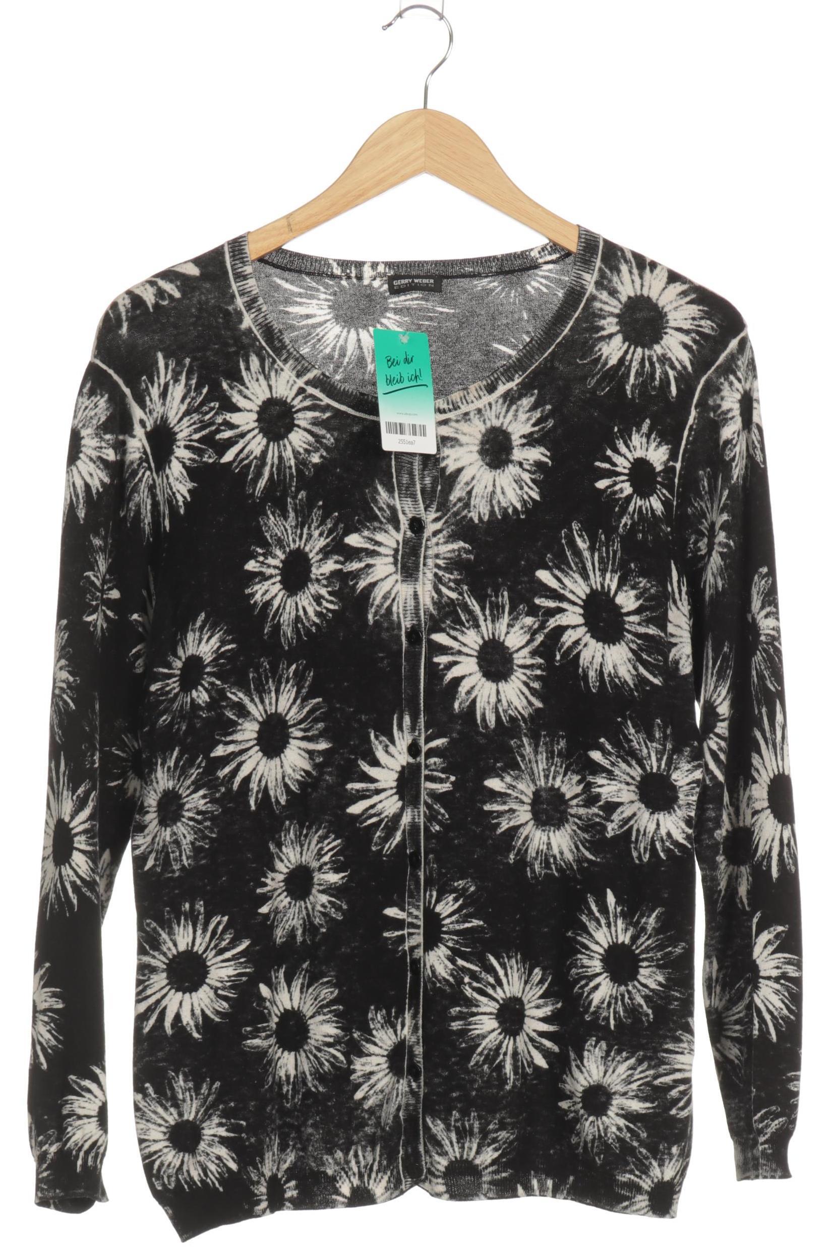 

Gerry Weber Damen Strickjacke, schwarz, Gr. 44